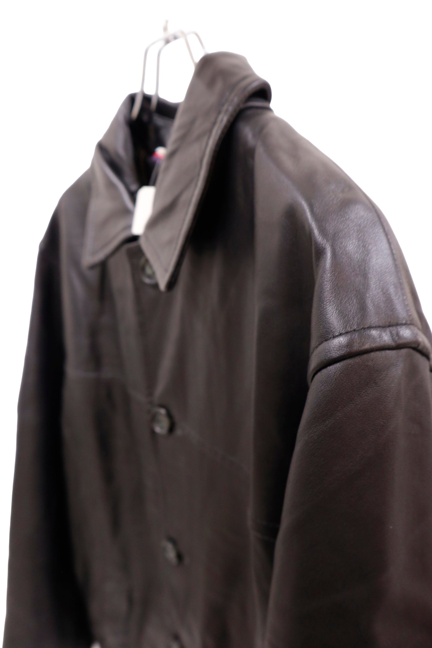 90's TOMMY HILFIGER leather jacket/NV-［2511-113］