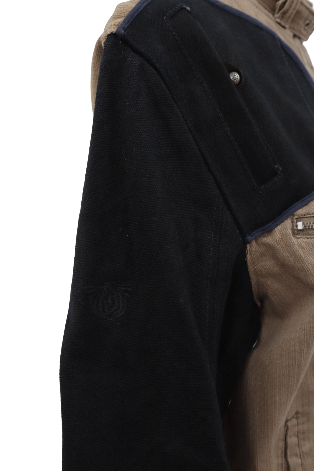 Gun patch cotton jacket/RM-［2608-106］