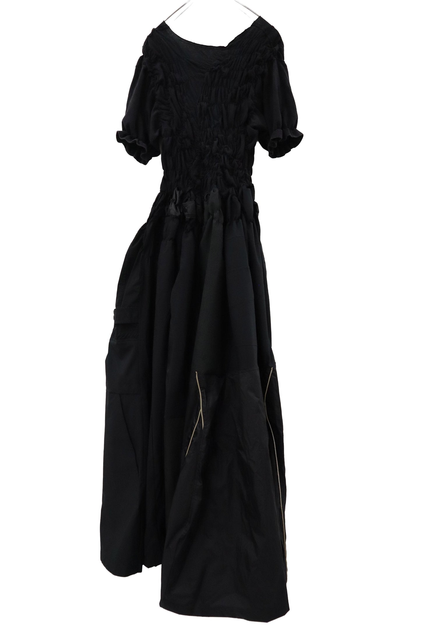 KUSHA KUSHA PLAN/cut saw dress/RM-［2607-008］