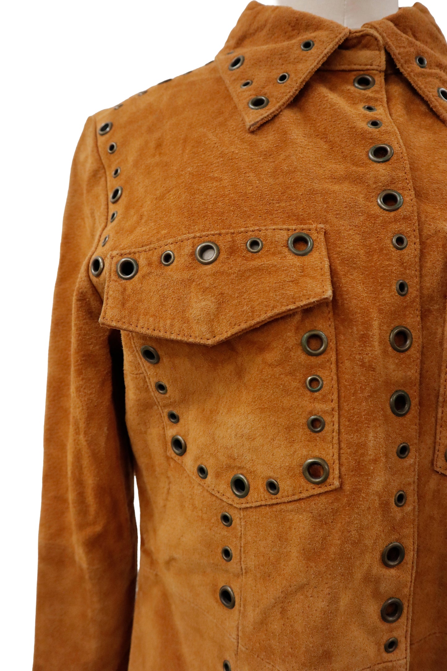 leather shirt/U-［2605-018］