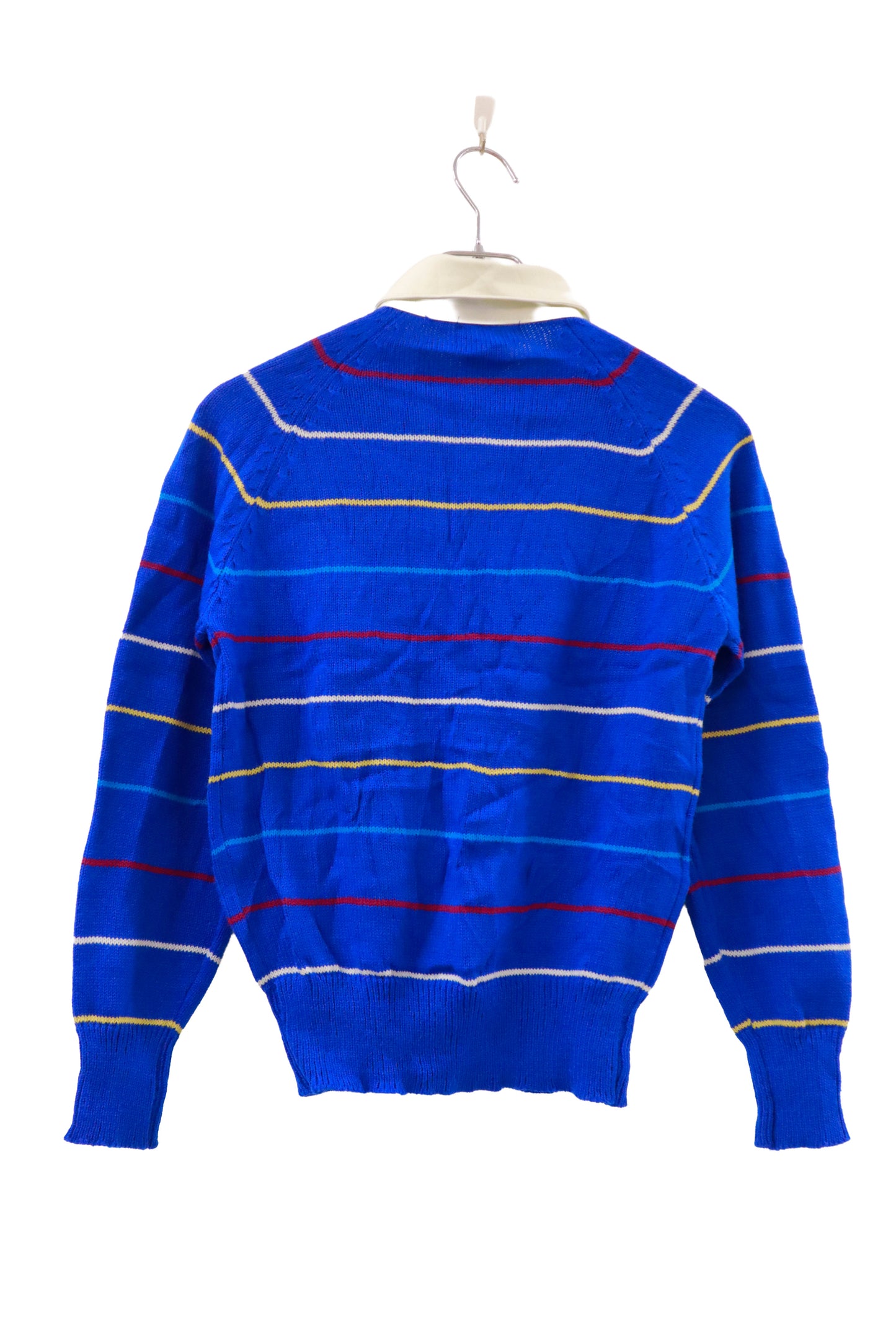 80's Challissima stripe knit sweater/ NV［2511-168］