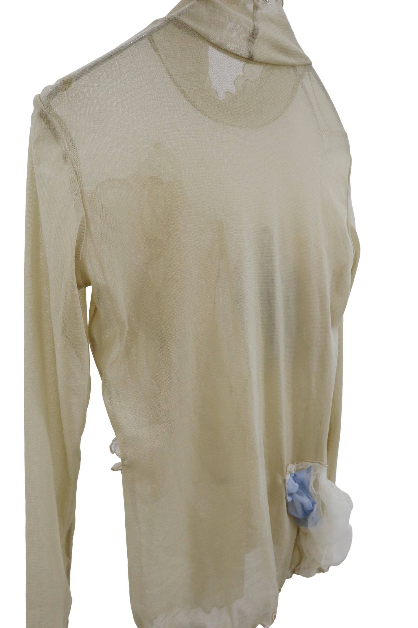 motif sheer tops/RM-［2604-030］