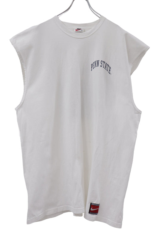 90's NIKE PENN STATE sleeveless Tee /U-［2606-008］