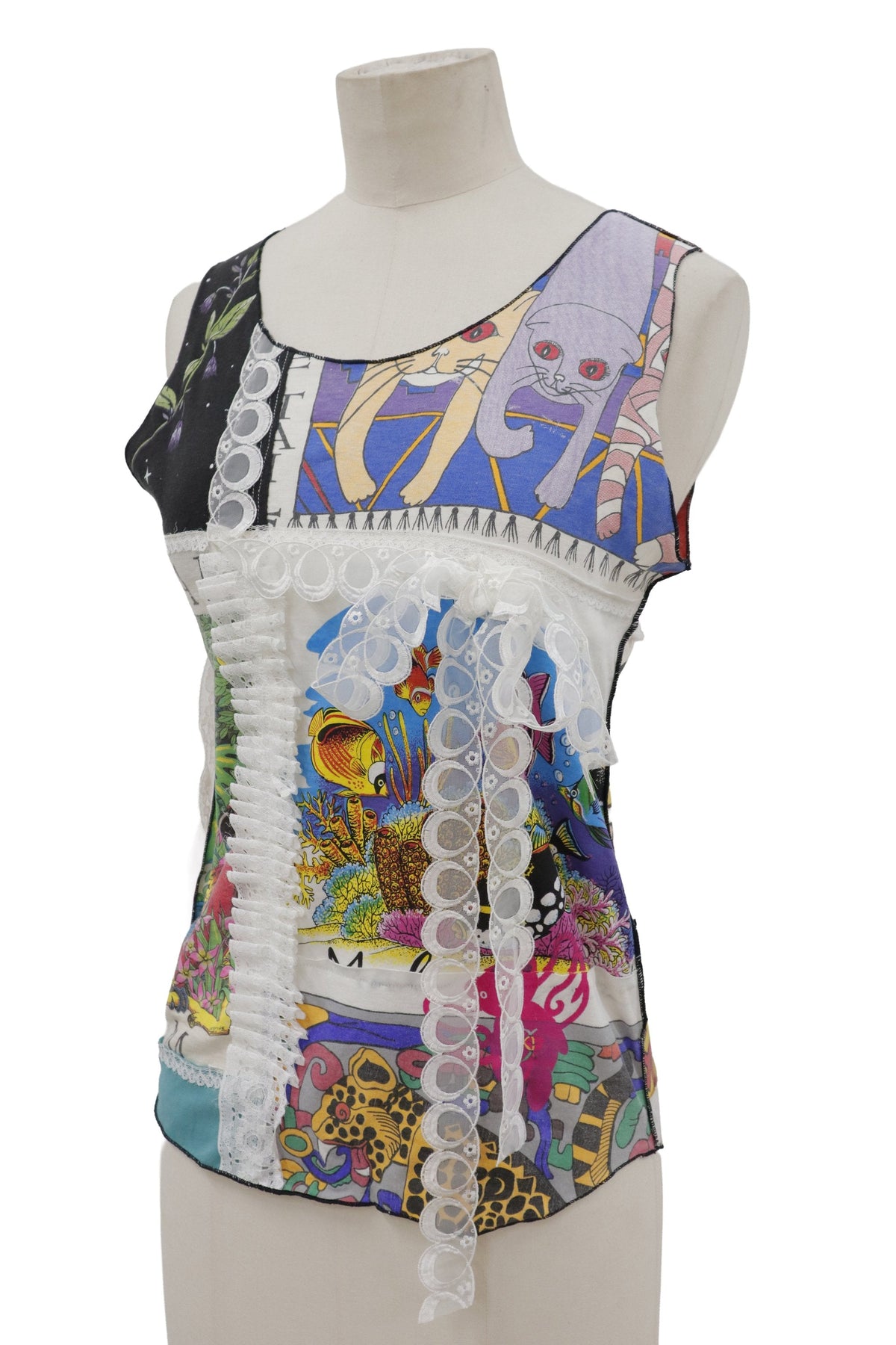 graphic tank top/RM-［2608-072］
