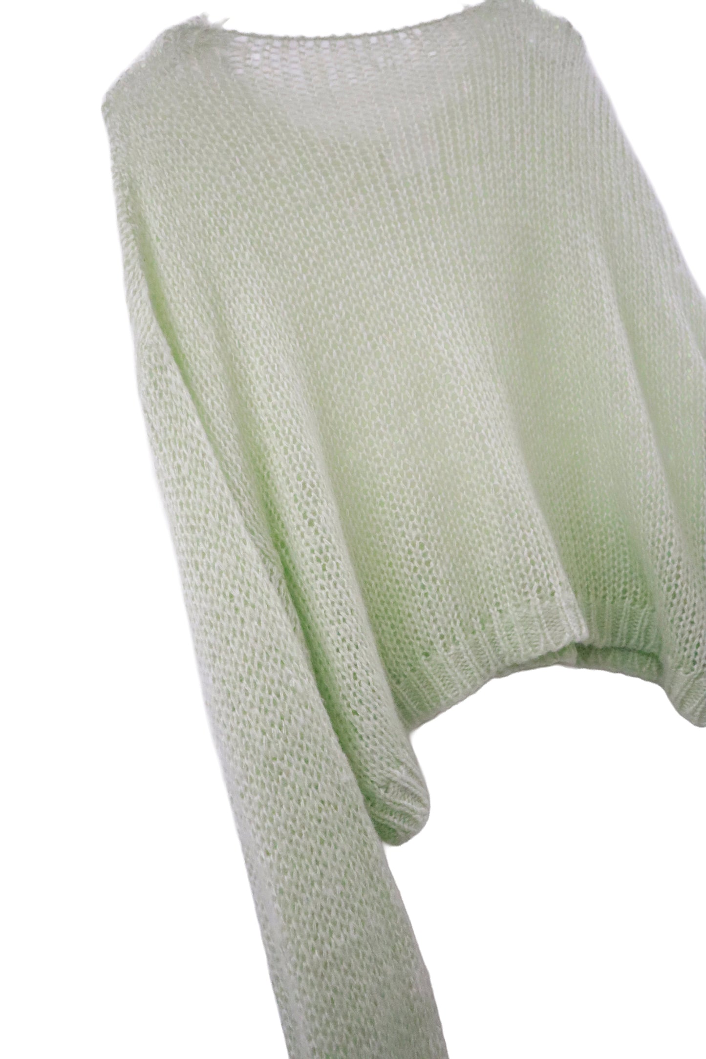 acrylic knit sweater /U-［2601B-006］