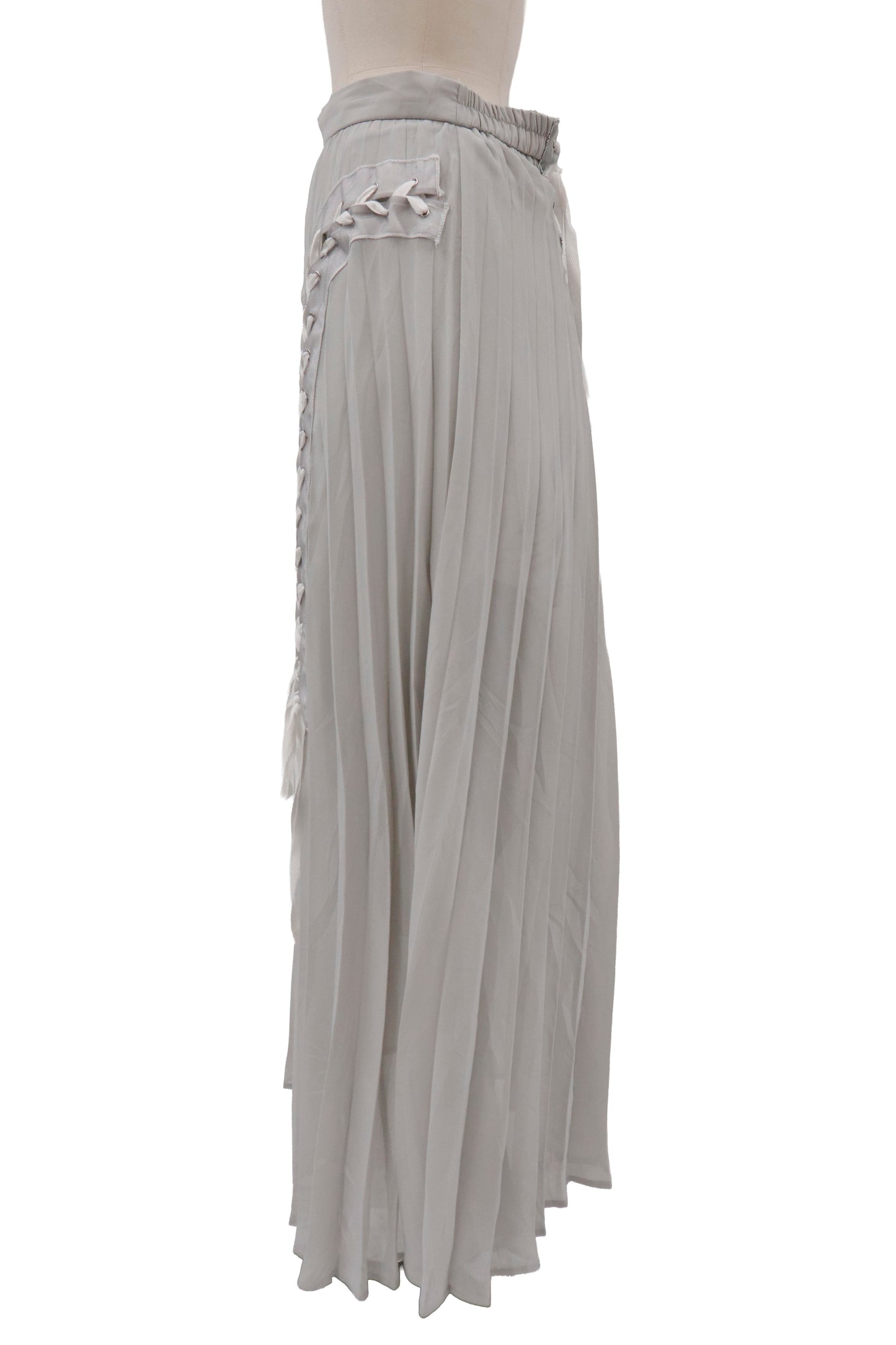 lace up skirt/RM-［2605-063］
