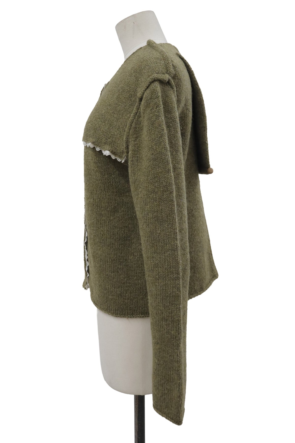 lace knit cardigan/RM-［2608-103］