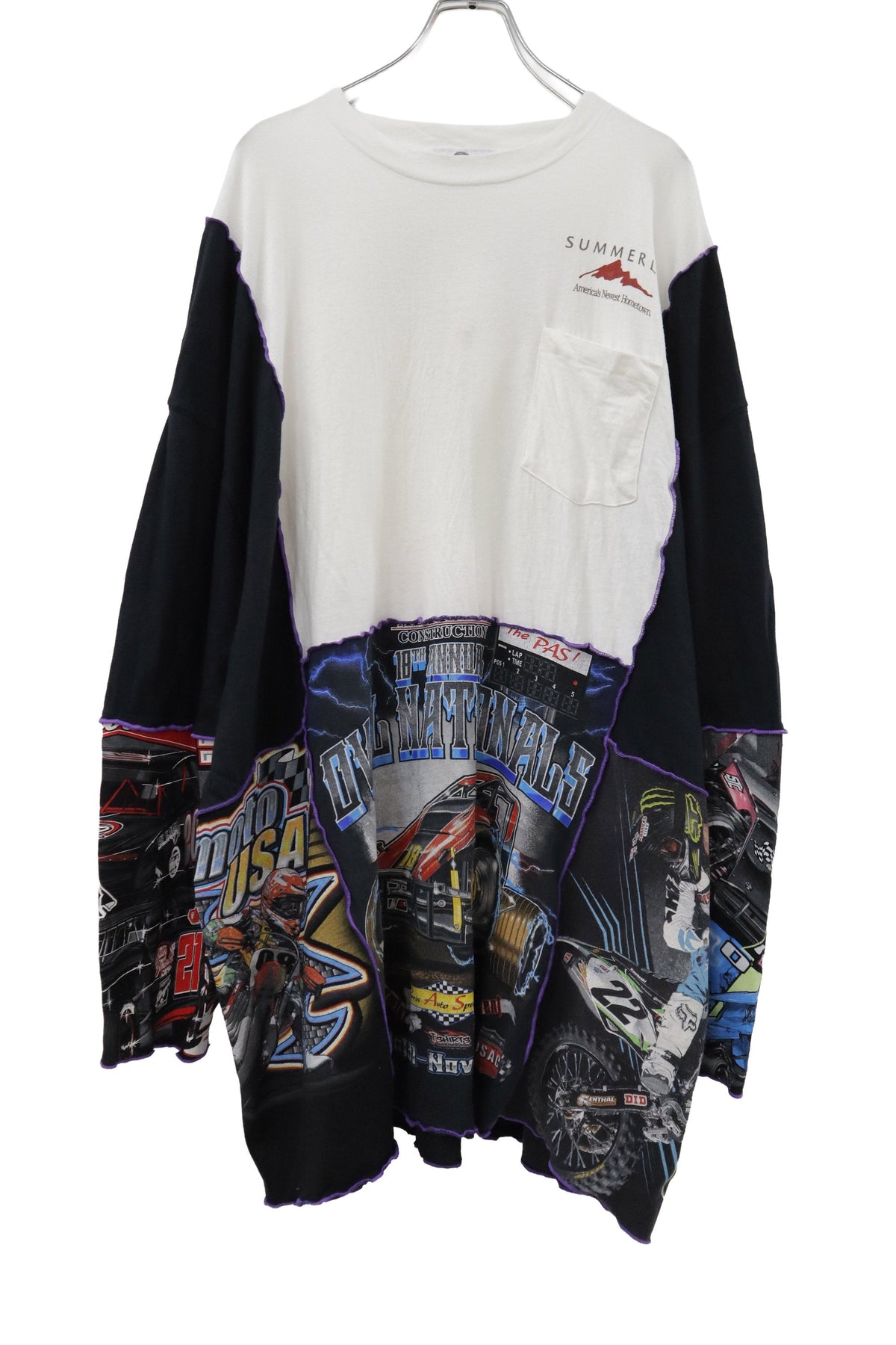 graphic docking long tee/RM-［2608-125］