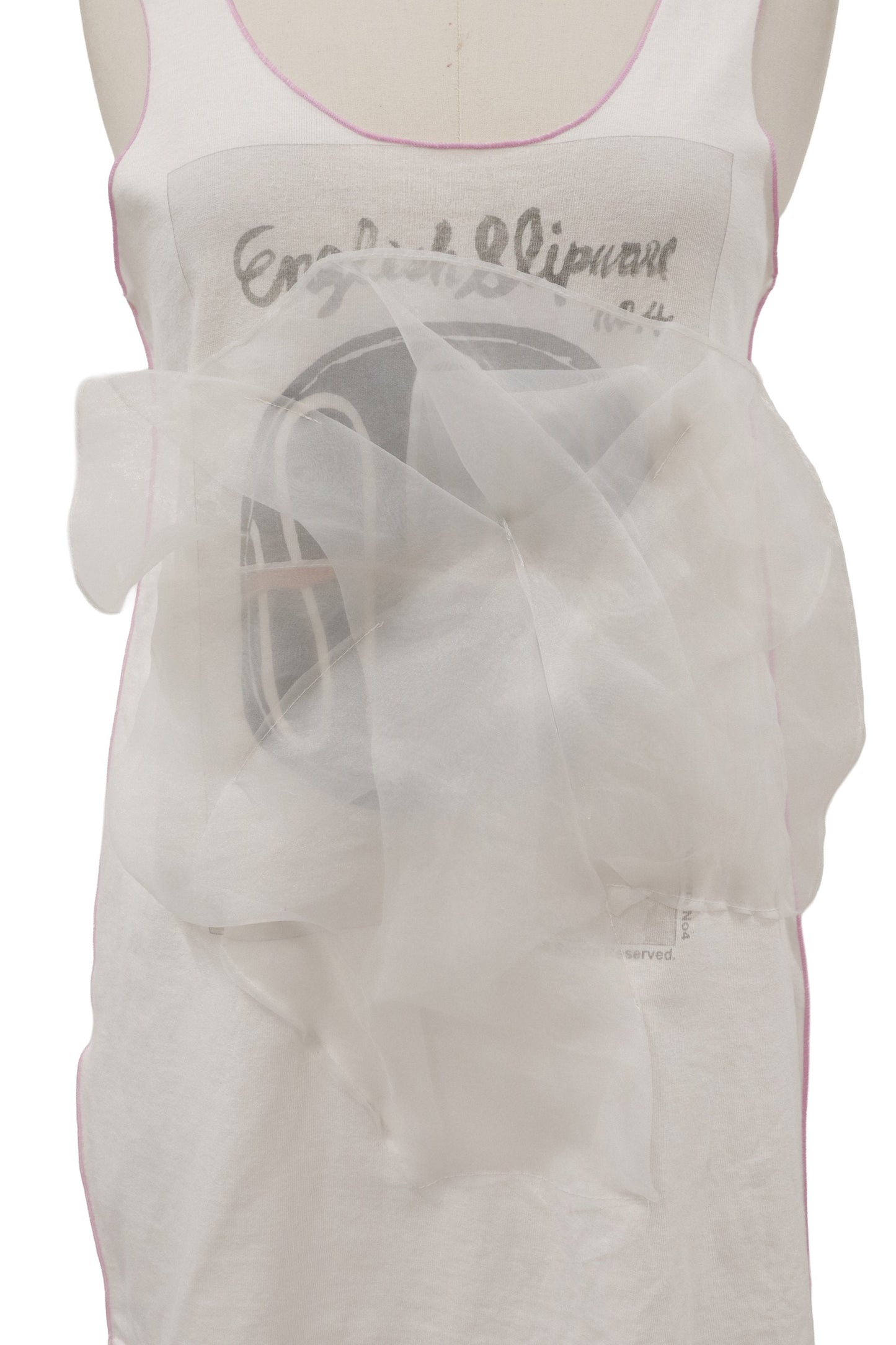 tulle docking tanktop/RM-［2606-017］
