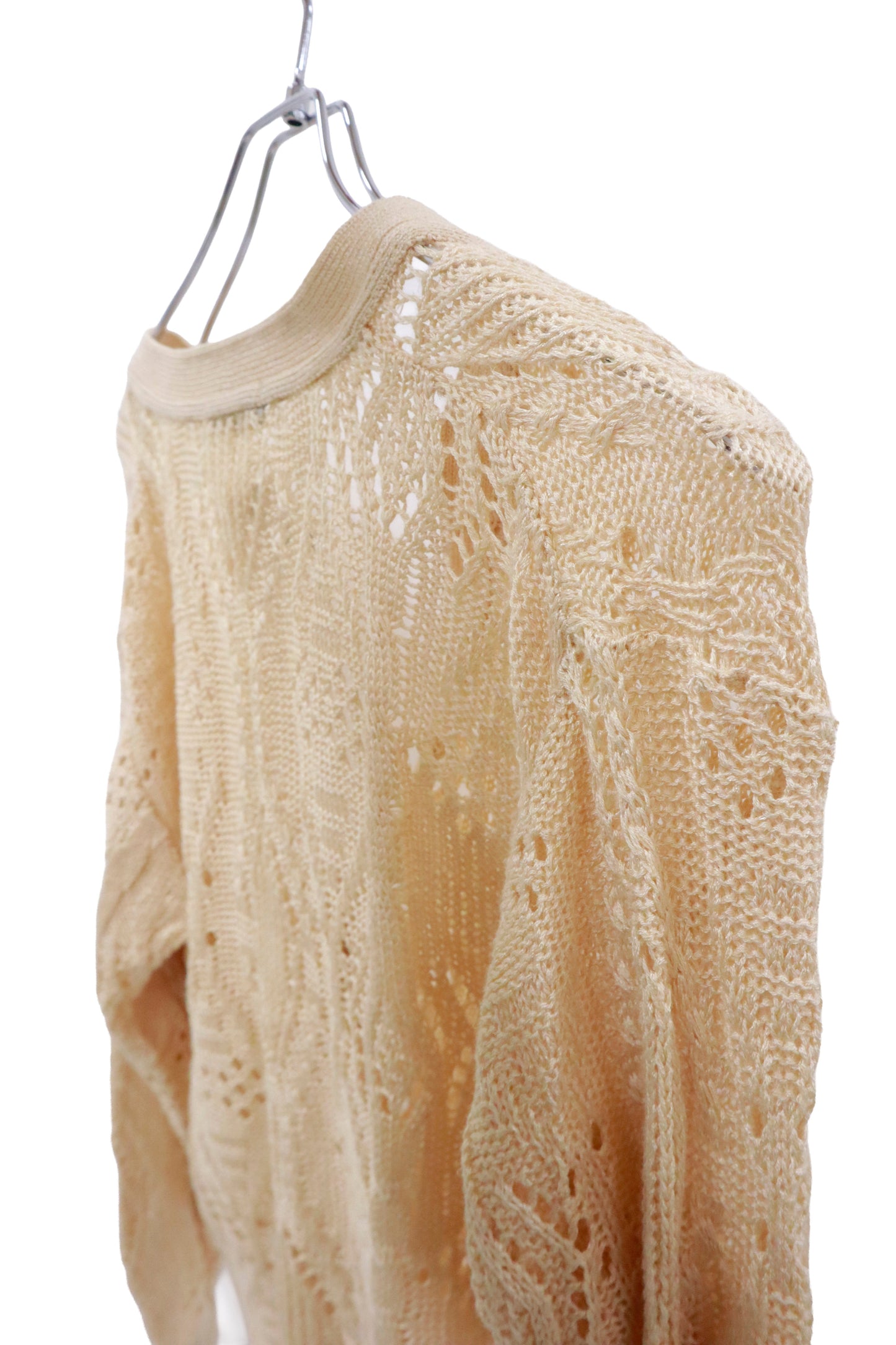 knit cardigan/U-［2511-002］
