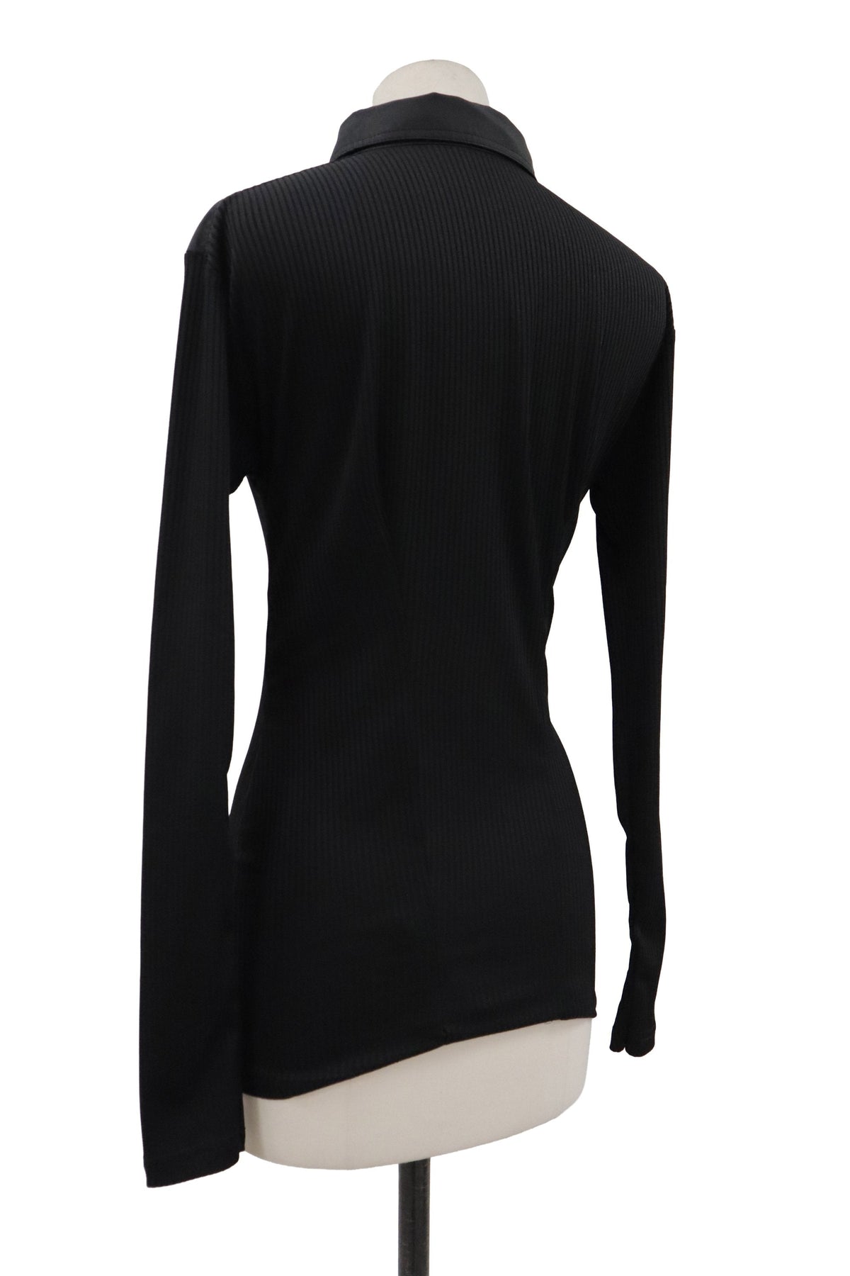 half zip rib tops/RM-［2608-036］