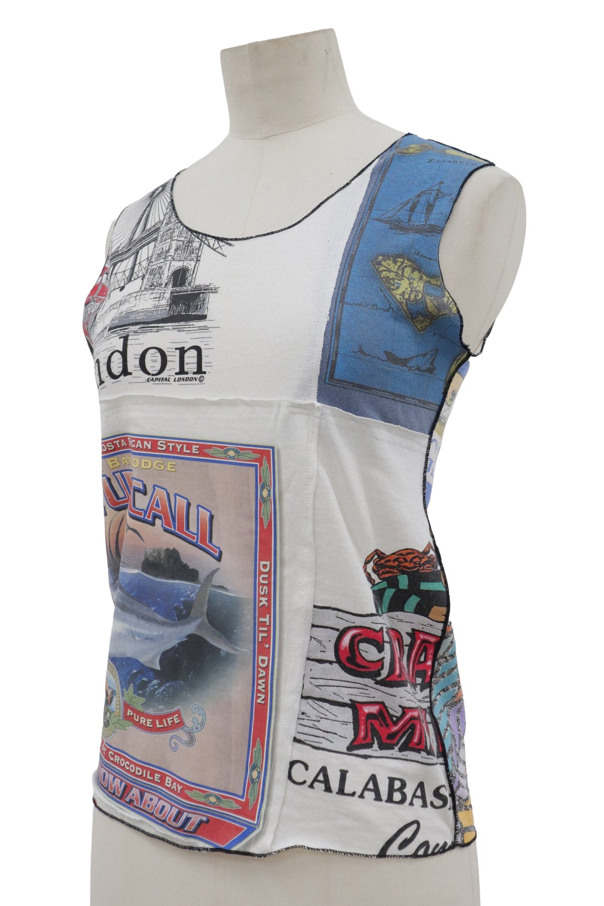 graphic tank top/RM-［2608-065］