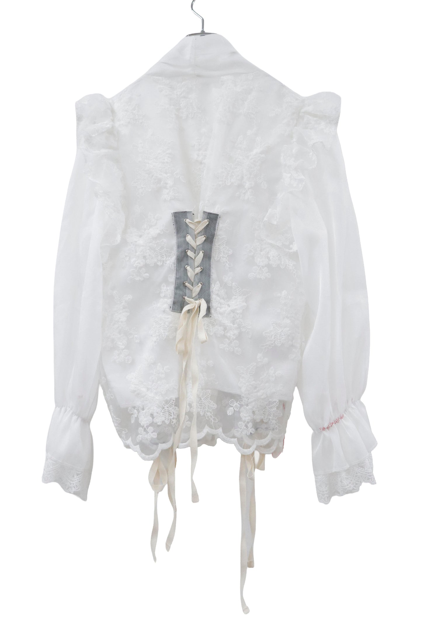 lace up repair shirt/RM-［2605-050］