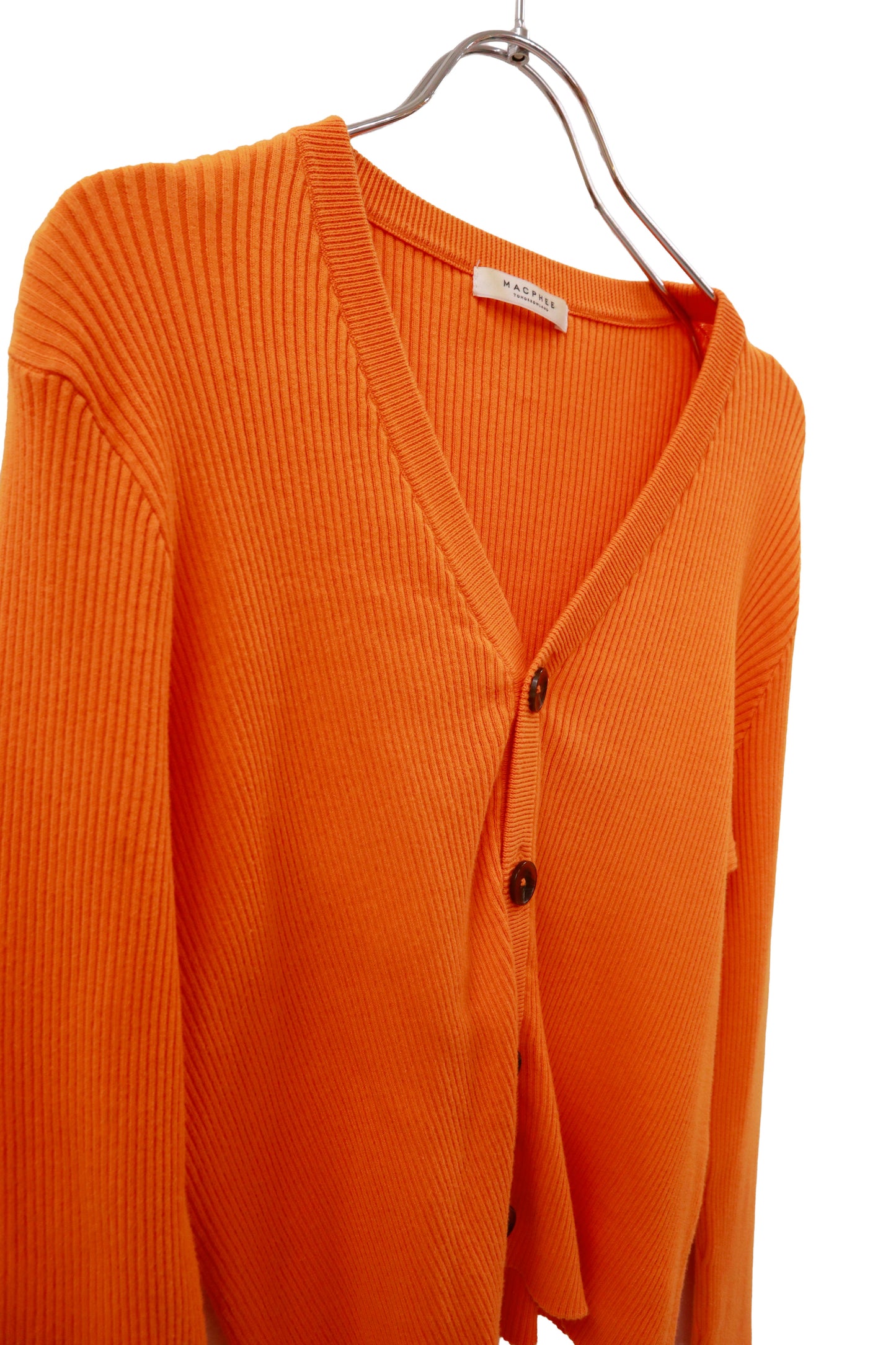 knit cardigan/NV-［2511-025］