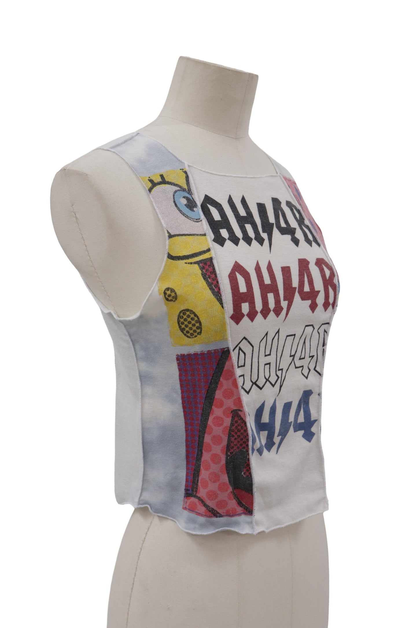 AH4R tour parody Y2K tops/RM-［2607-029］
