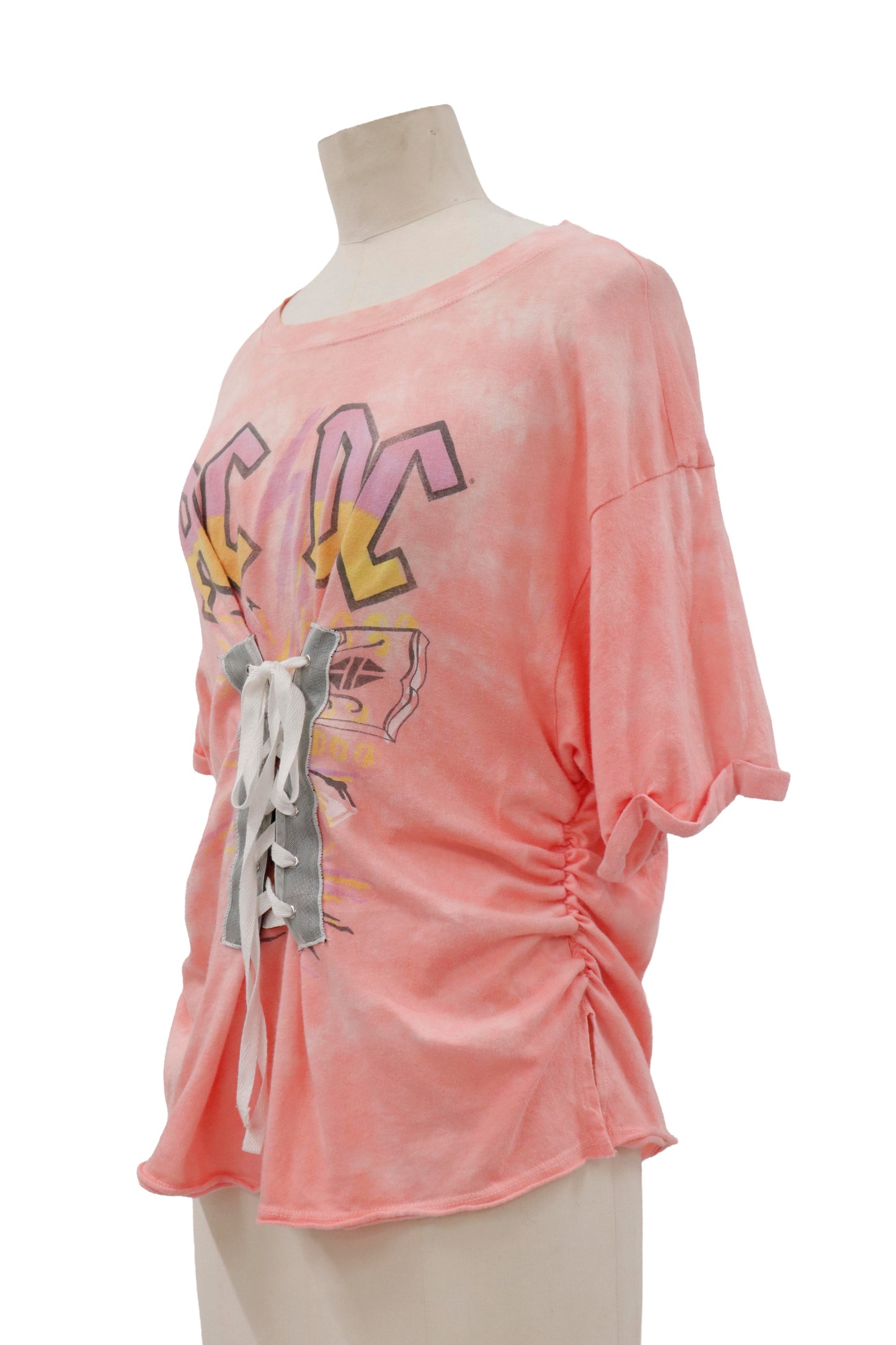 Y2K lace up tops/RM-［2605-037］