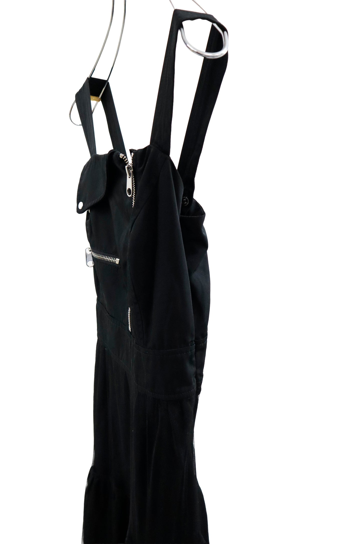 zip dress/U-［2605-001］