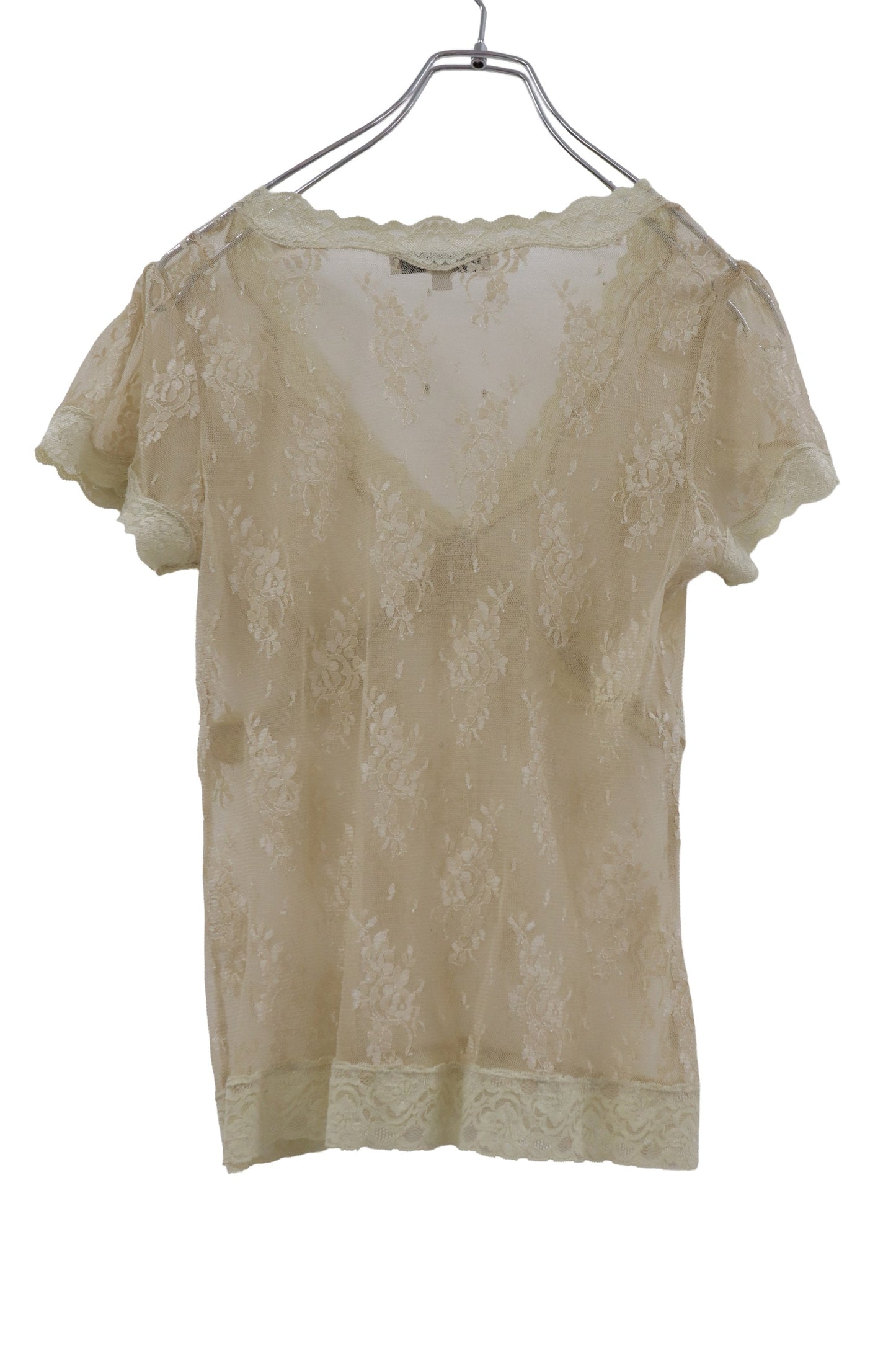 lace sequin blouse/RM-［2607-019］