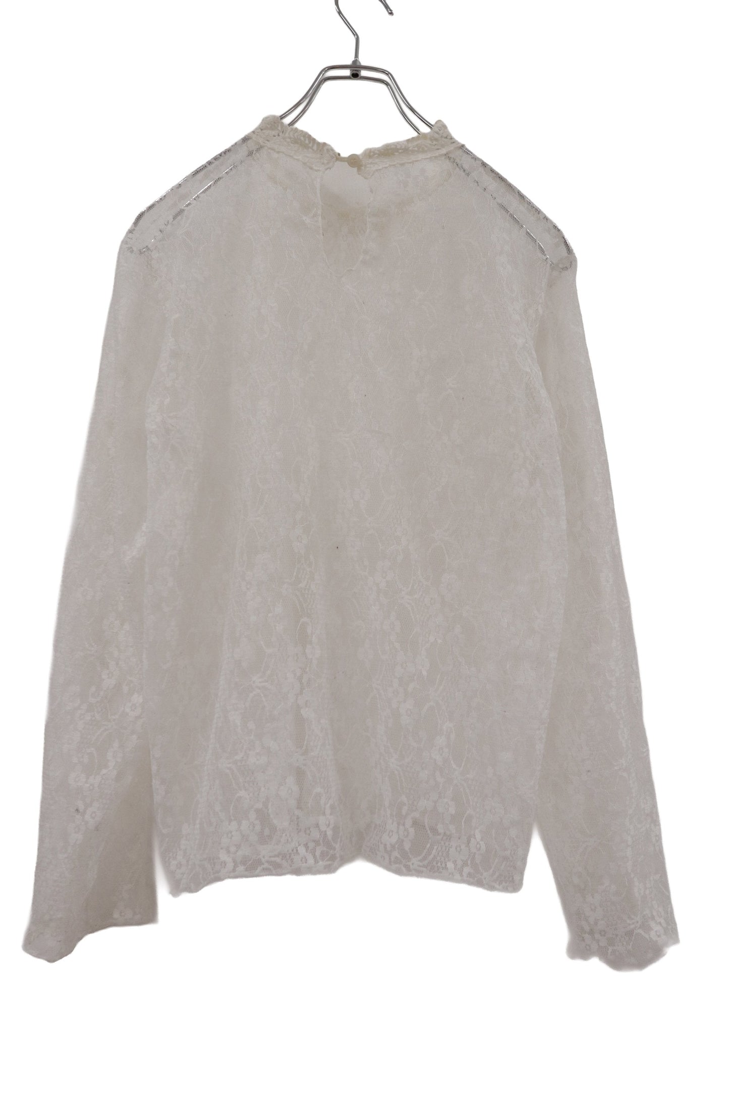 lace mock neck top/RM-［2607-020］