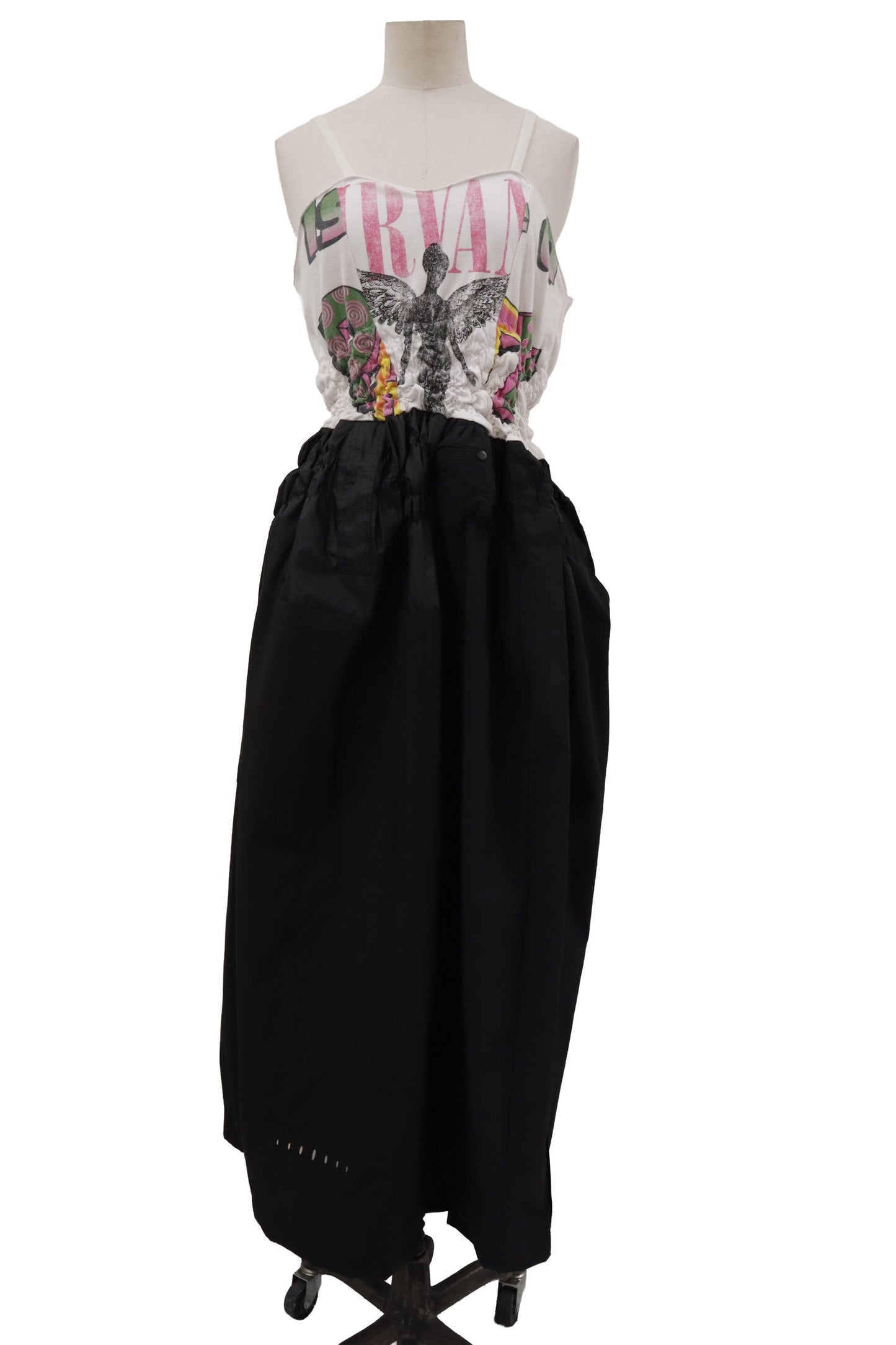 KUSHA KUSHA PLAN/cut saw dress/RM-［2607-004］
