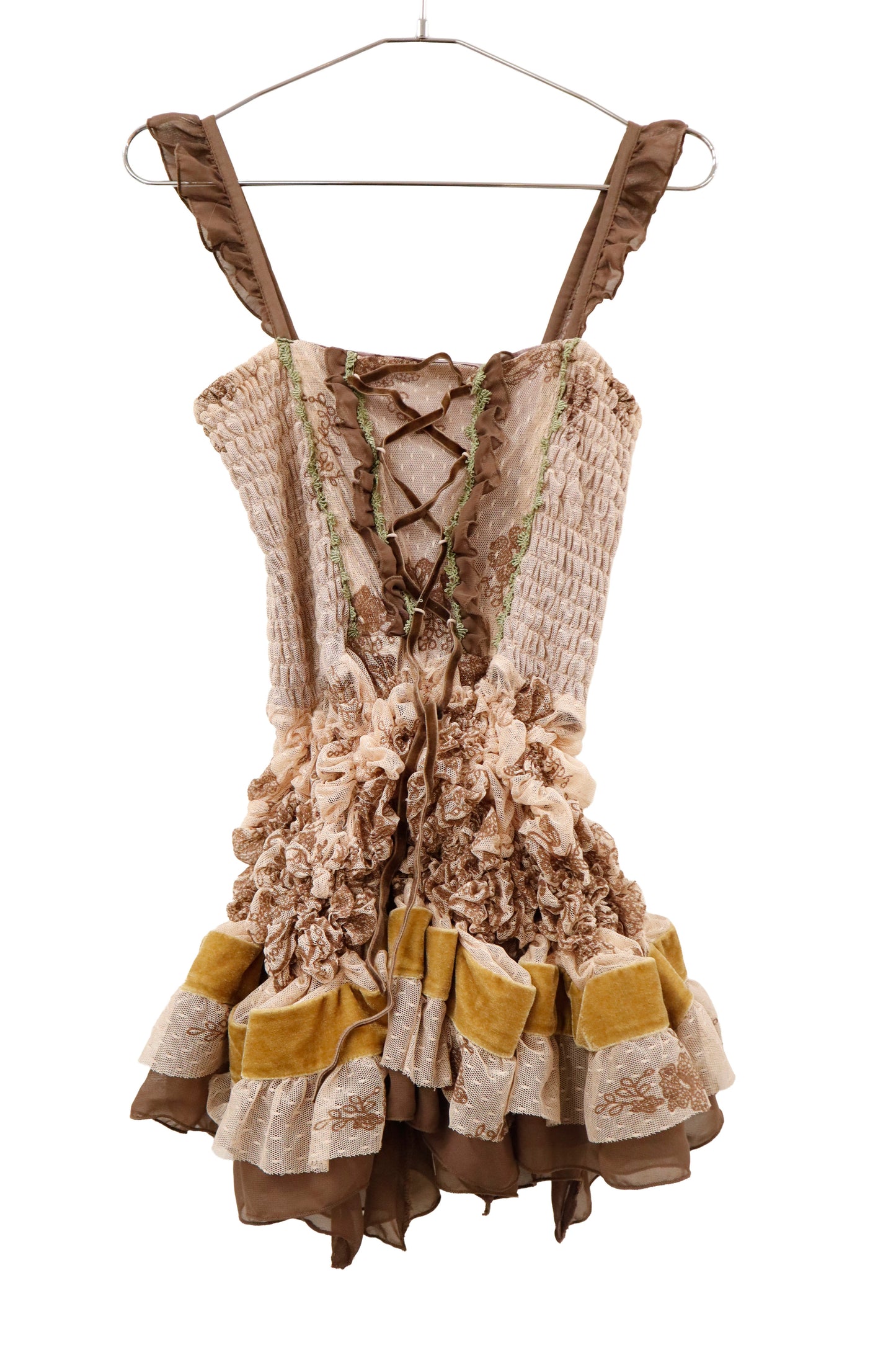KUSHAKUSHA PLAN-cami-dress /RM-［2601-039］