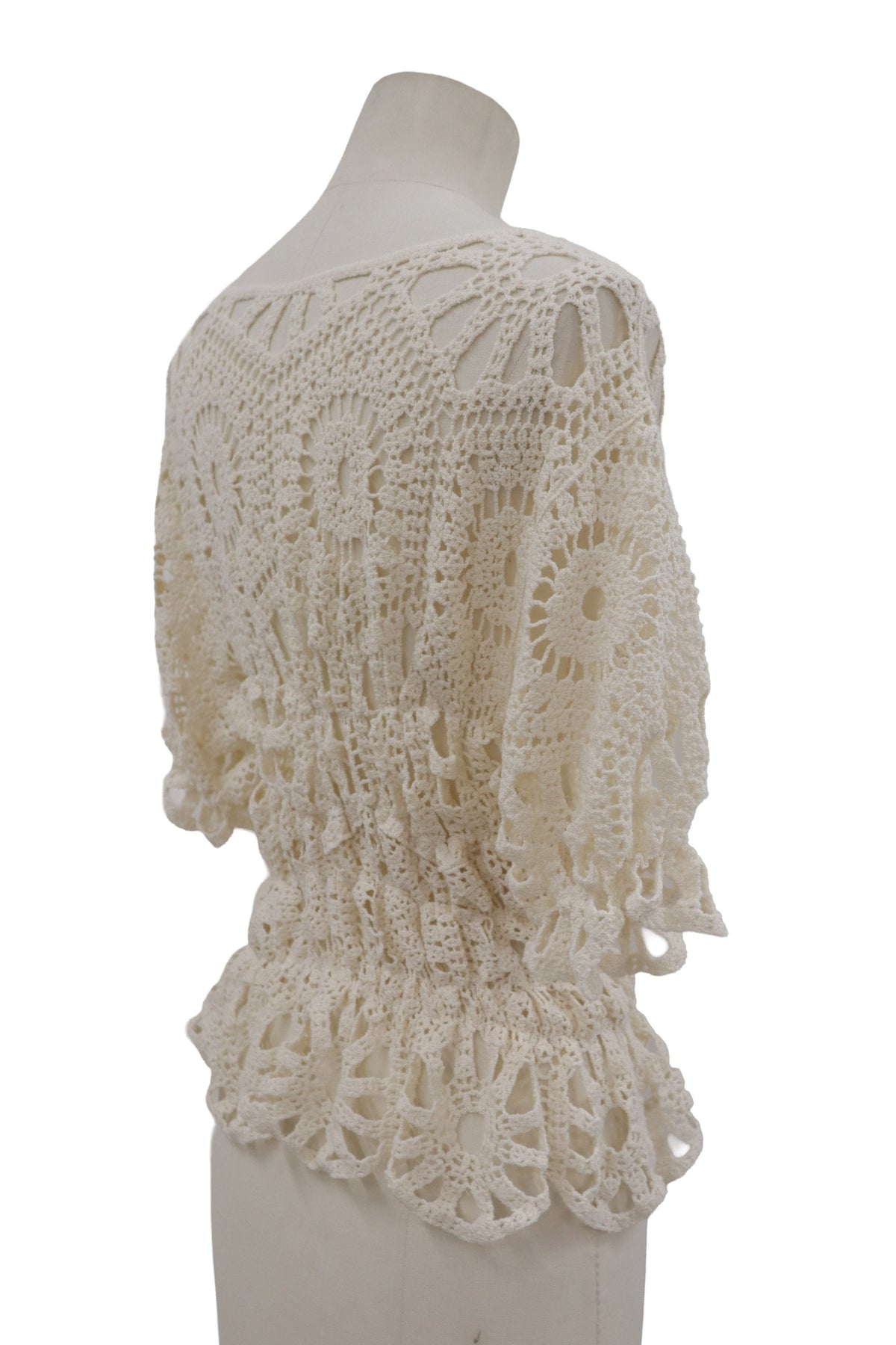 shirring lace tops/RM-［2607-157］