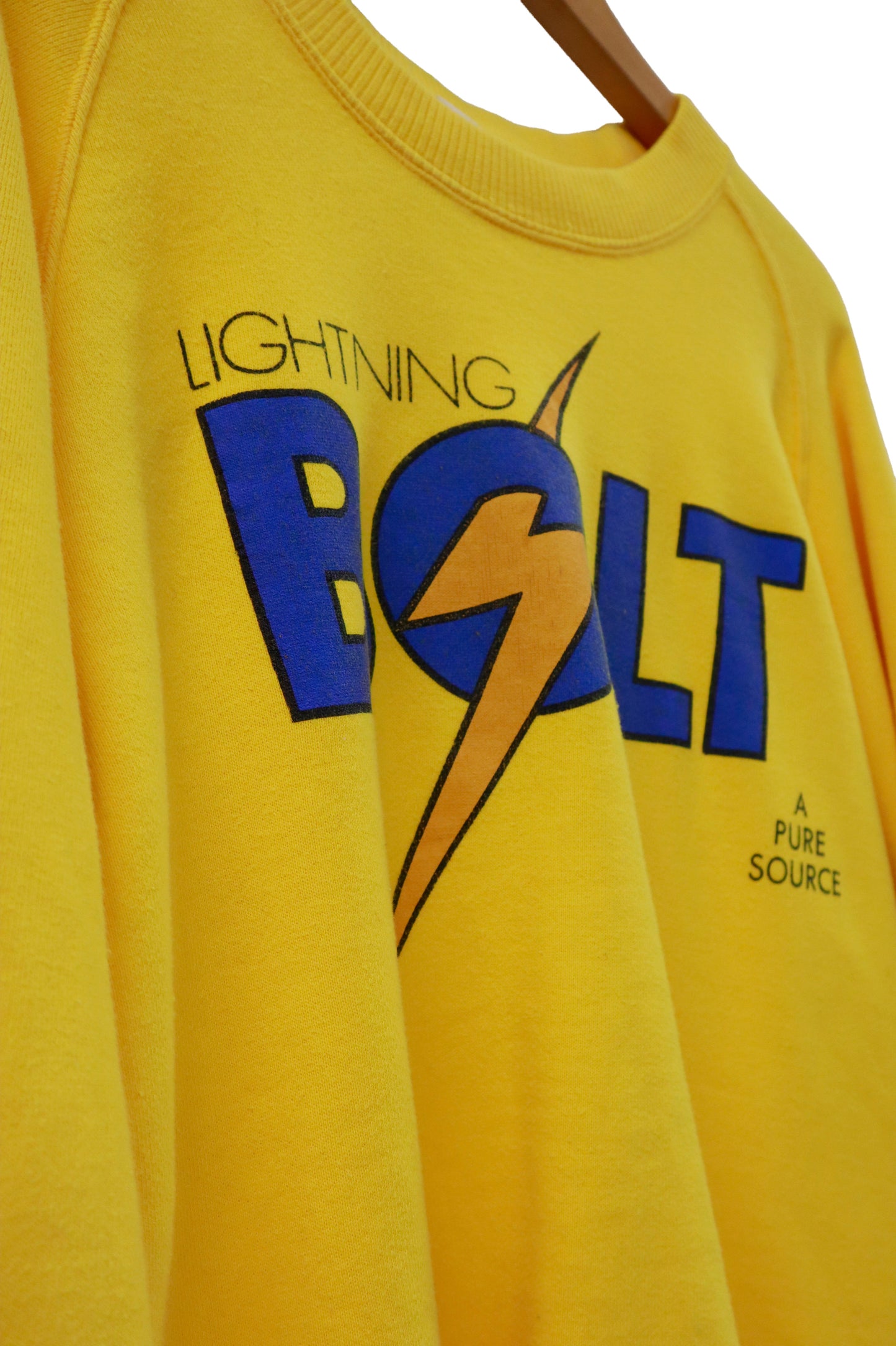 80's BOLT raglan sleeve sweatshirt /NV-［2601-039］