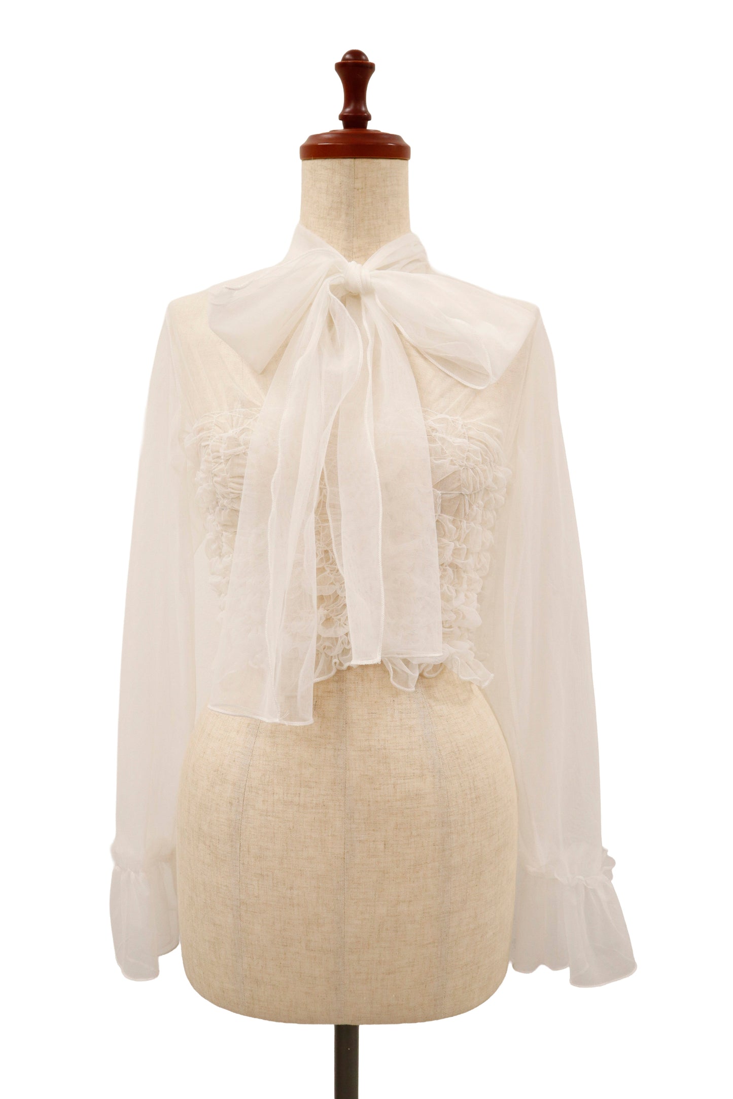KUSHAKUSHA-PLAN-ribbon-tie-shirt /RM-［2601-011］