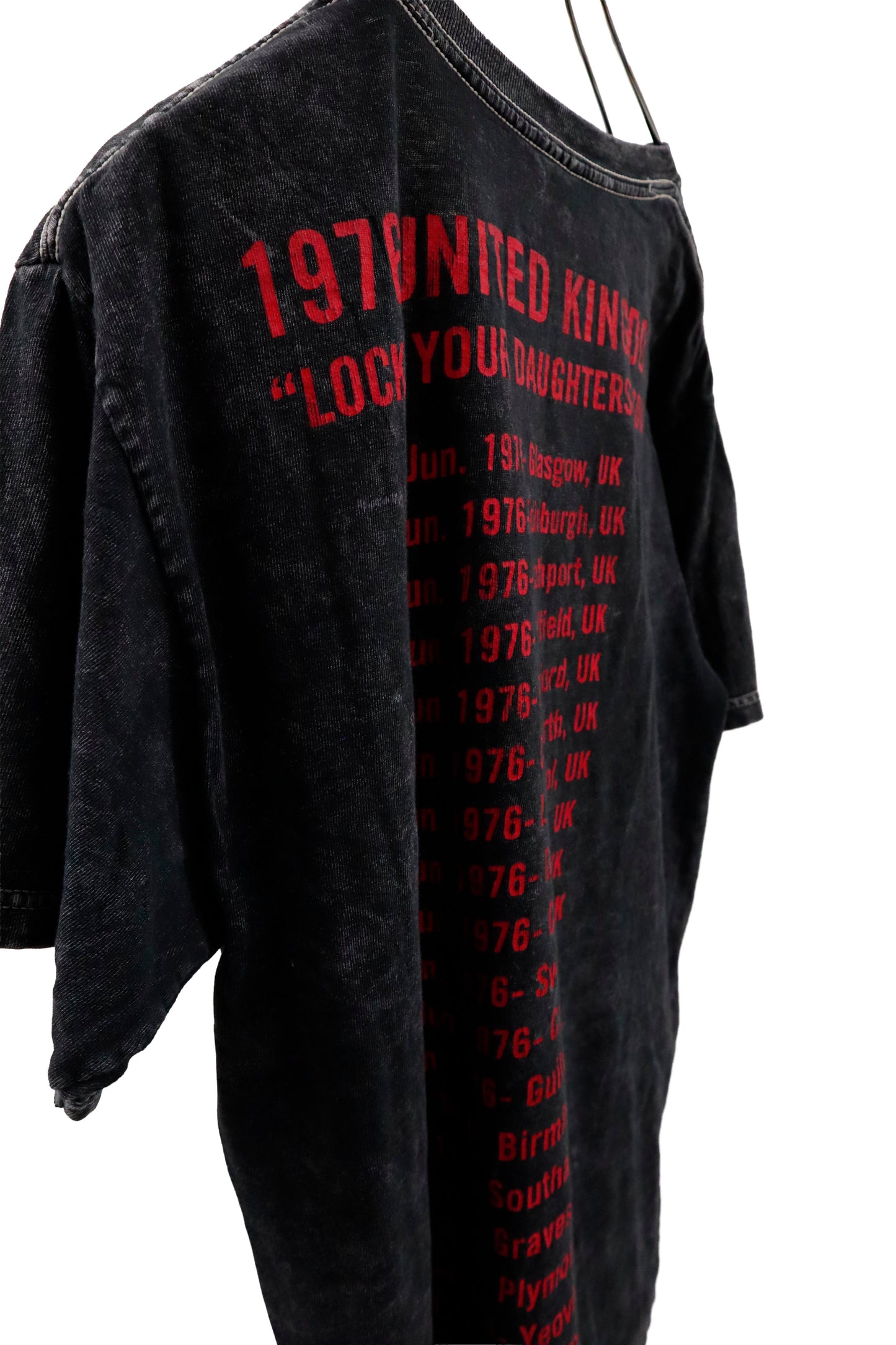 ACDC band t-shirt/U-［2605-010］