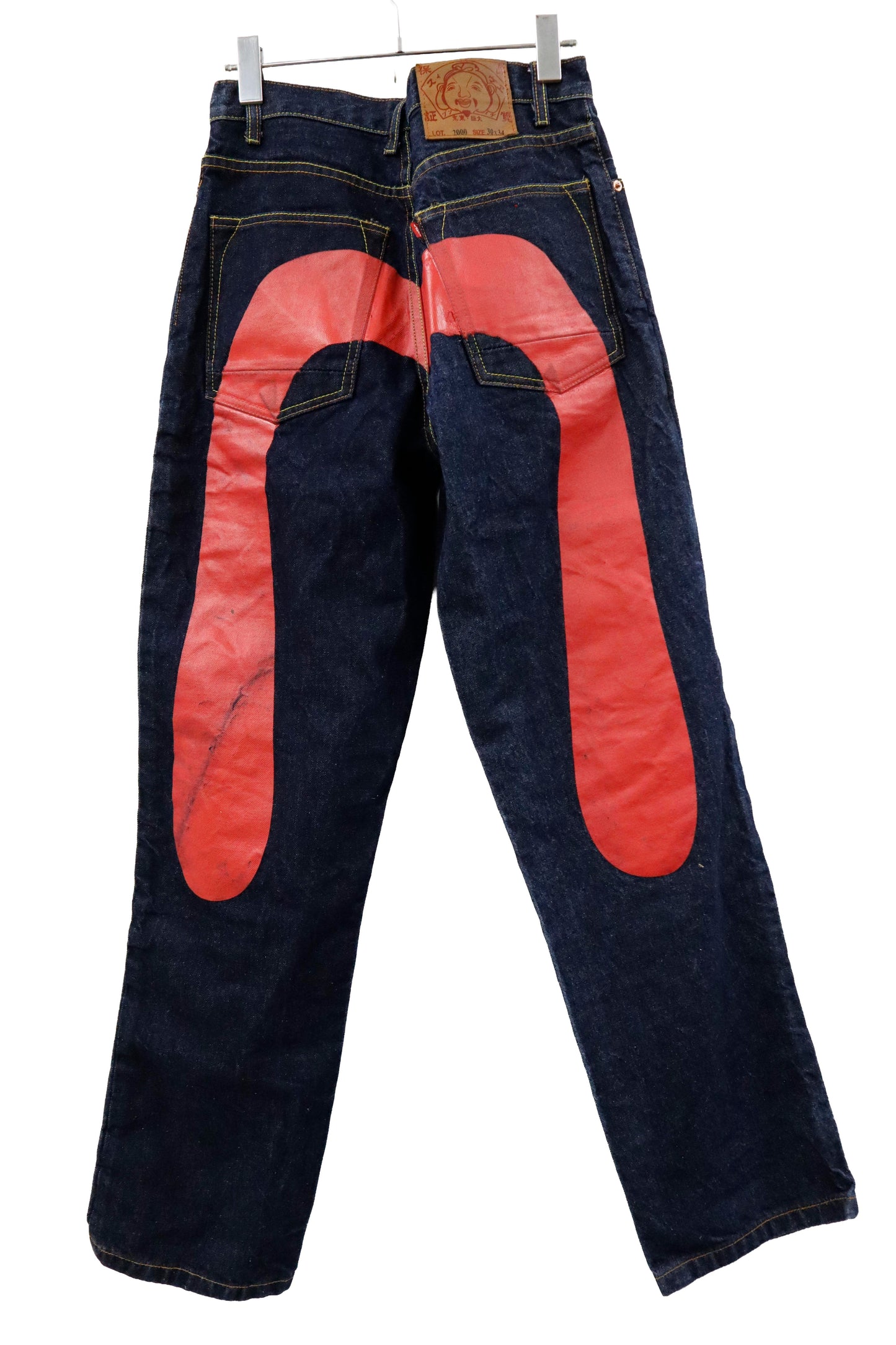 EVISU paint denim pants/U-［2605-004］