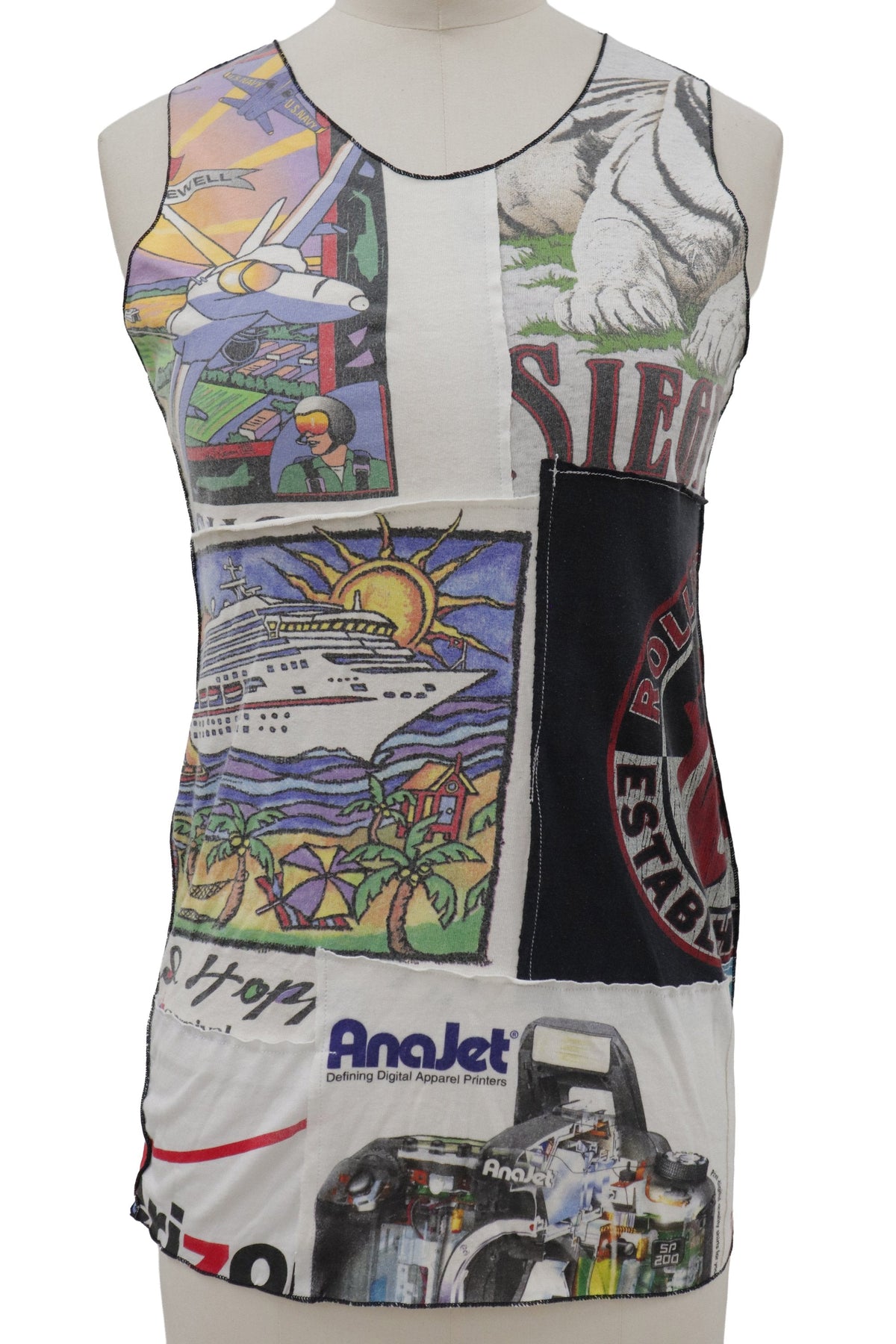 graphic tank top/RM-［2608-062］