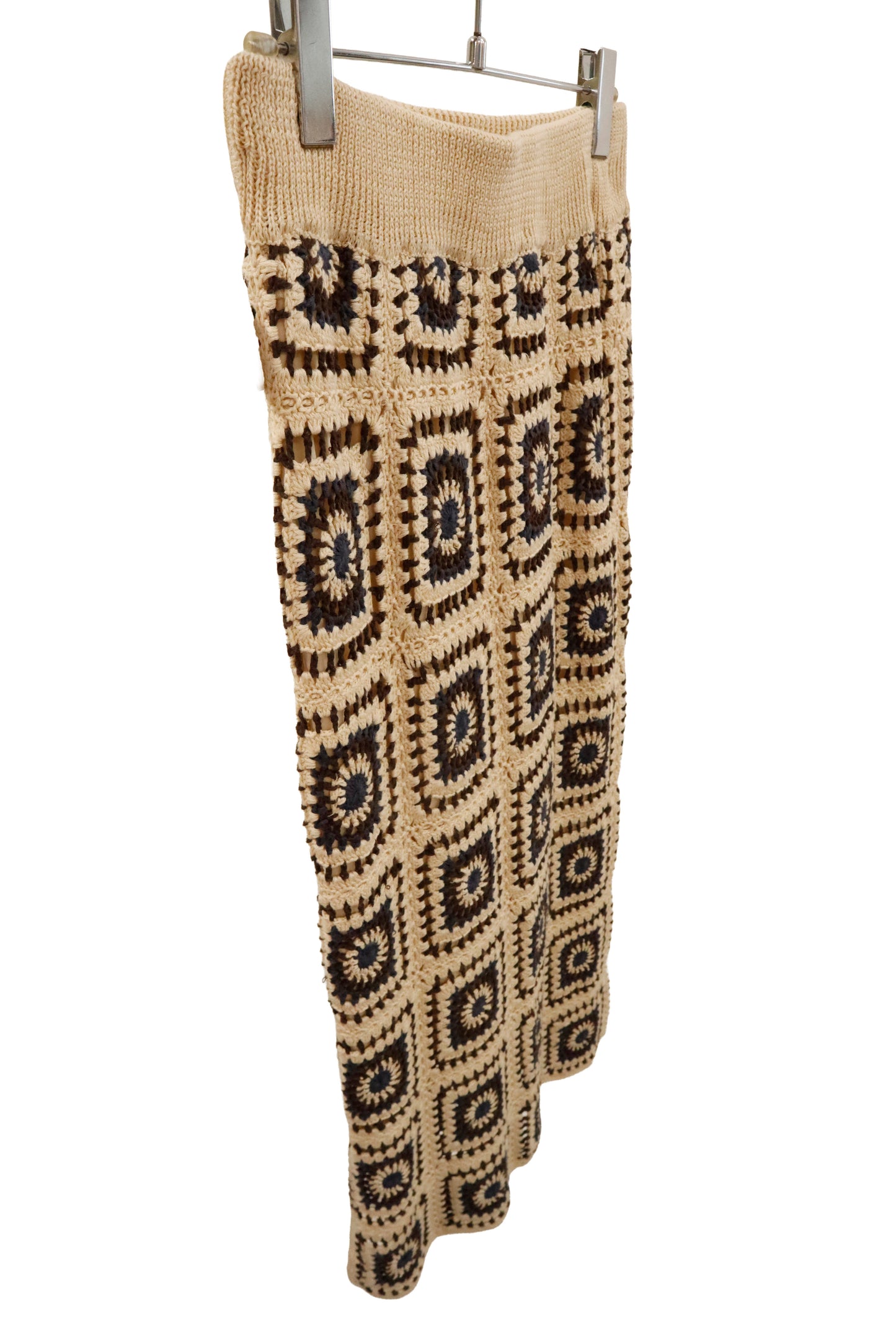 Crochet Panel Skirt/U-［2602-028］