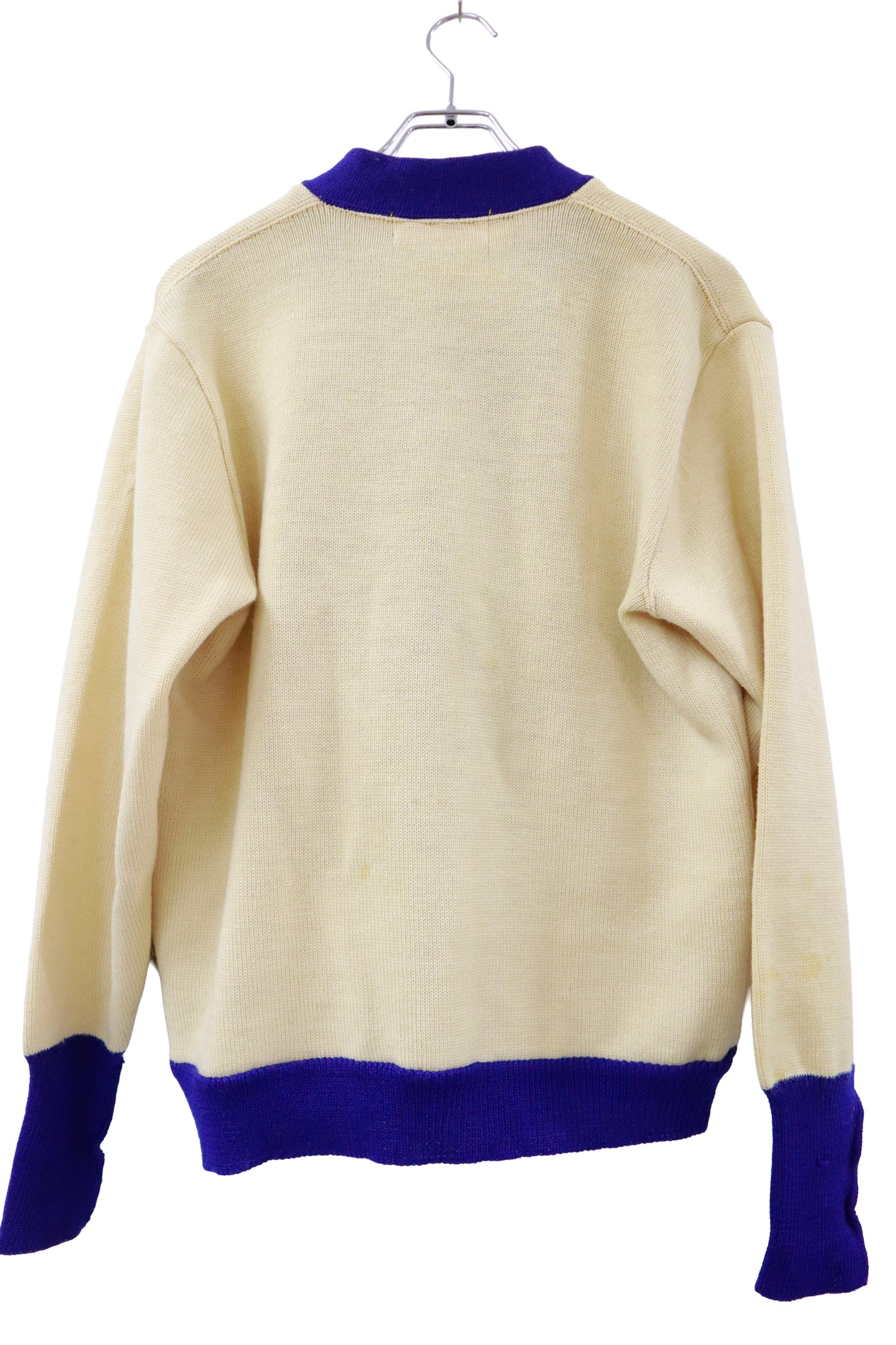 50's Shannon and Johnson lettered cardigan/NV-［2511-088］