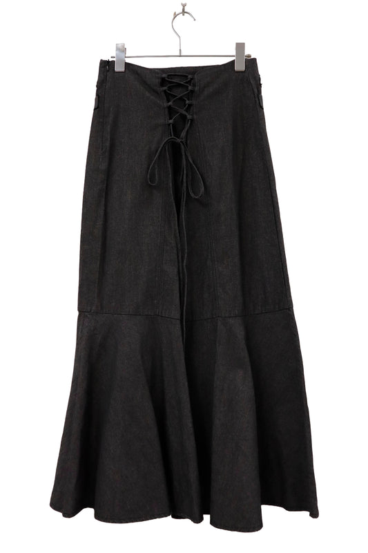 lace up skirt/RM-［2605-057］