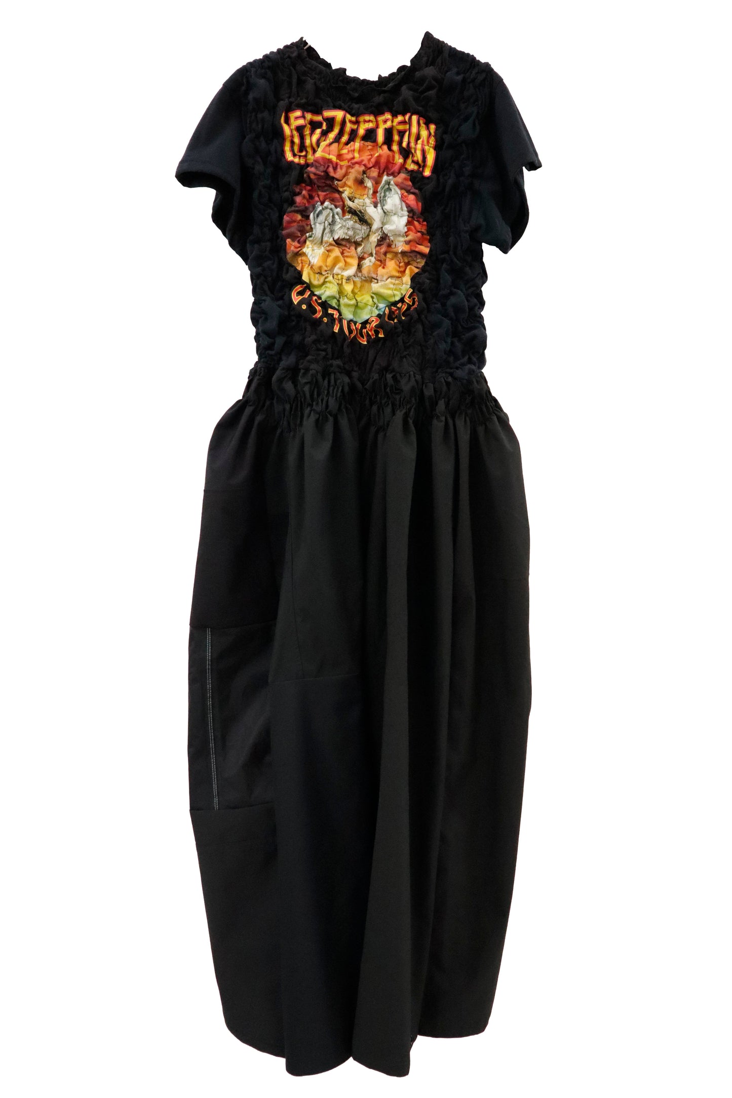 KUSHA KUSHA PLAN/cut saw dress/RM-［2605-064］