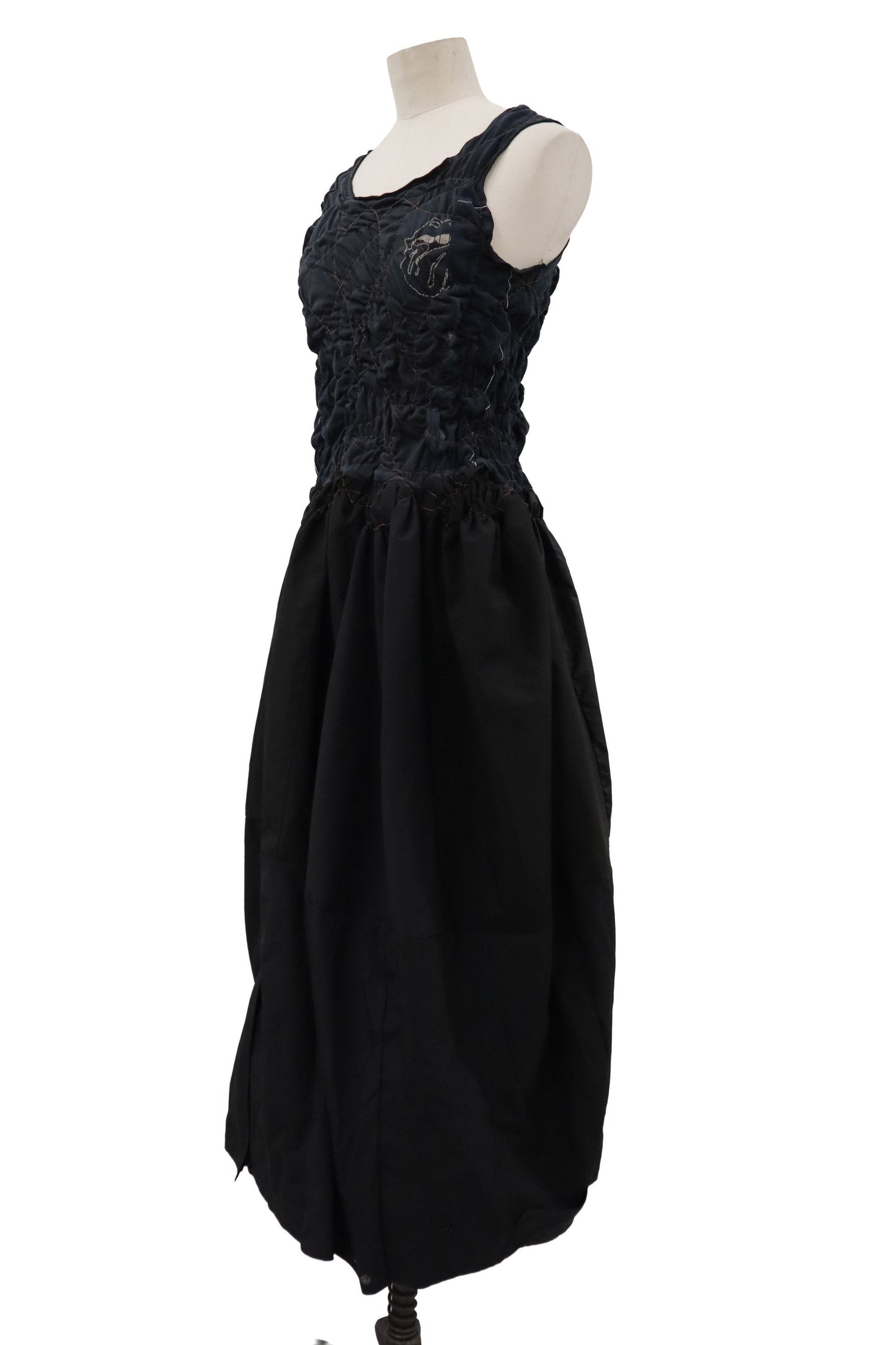 KUSHA KUSHA PLAN/cut saw dress/RM-［2607-006］