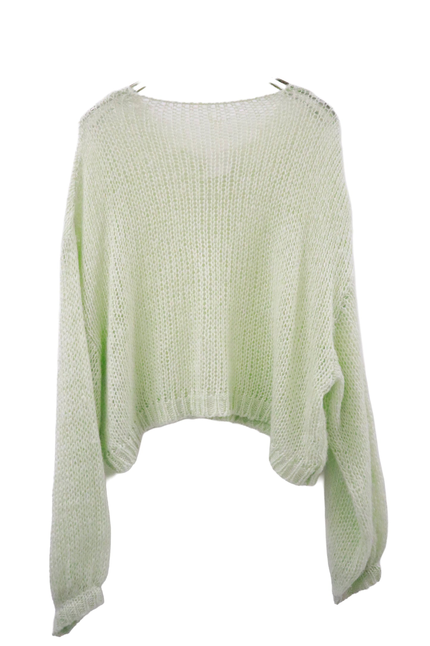 acrylic knit sweater /U-［2601B-006］
