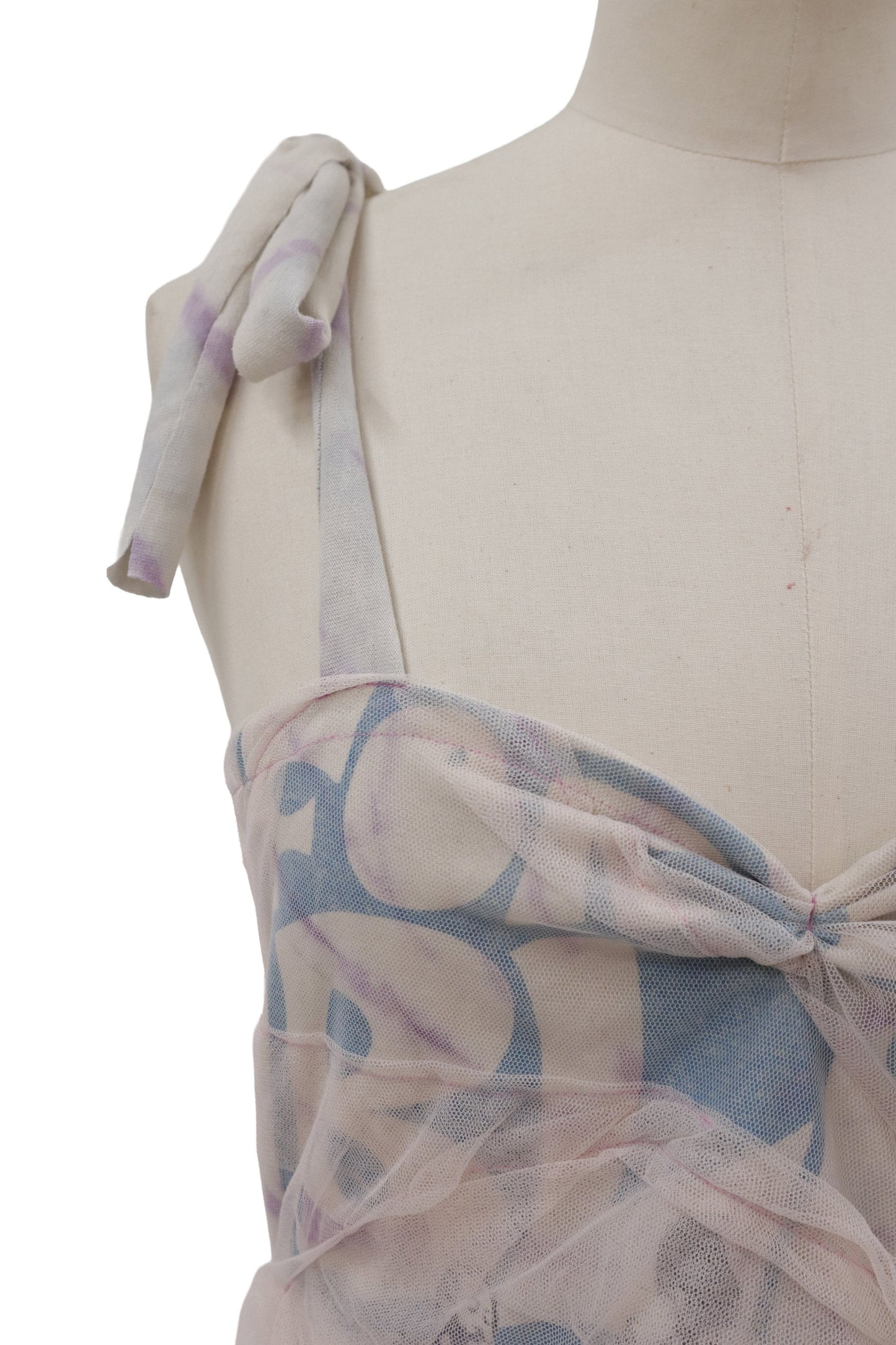 tie-dye one shoulder camisole/RM-［2607-026］