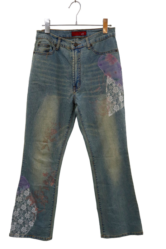 grunge Y2K denim pants/U-［2601-061］