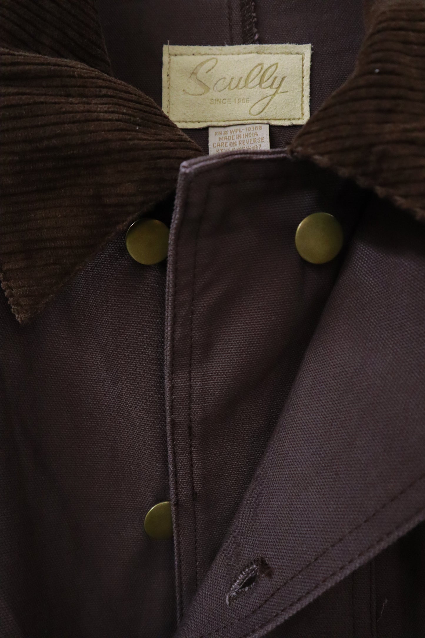 80's Scully duster coat/NV-［2511-054］