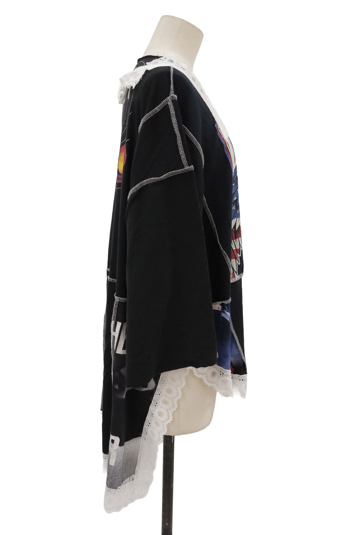 patchwork lace tee/RM-［2608-085］