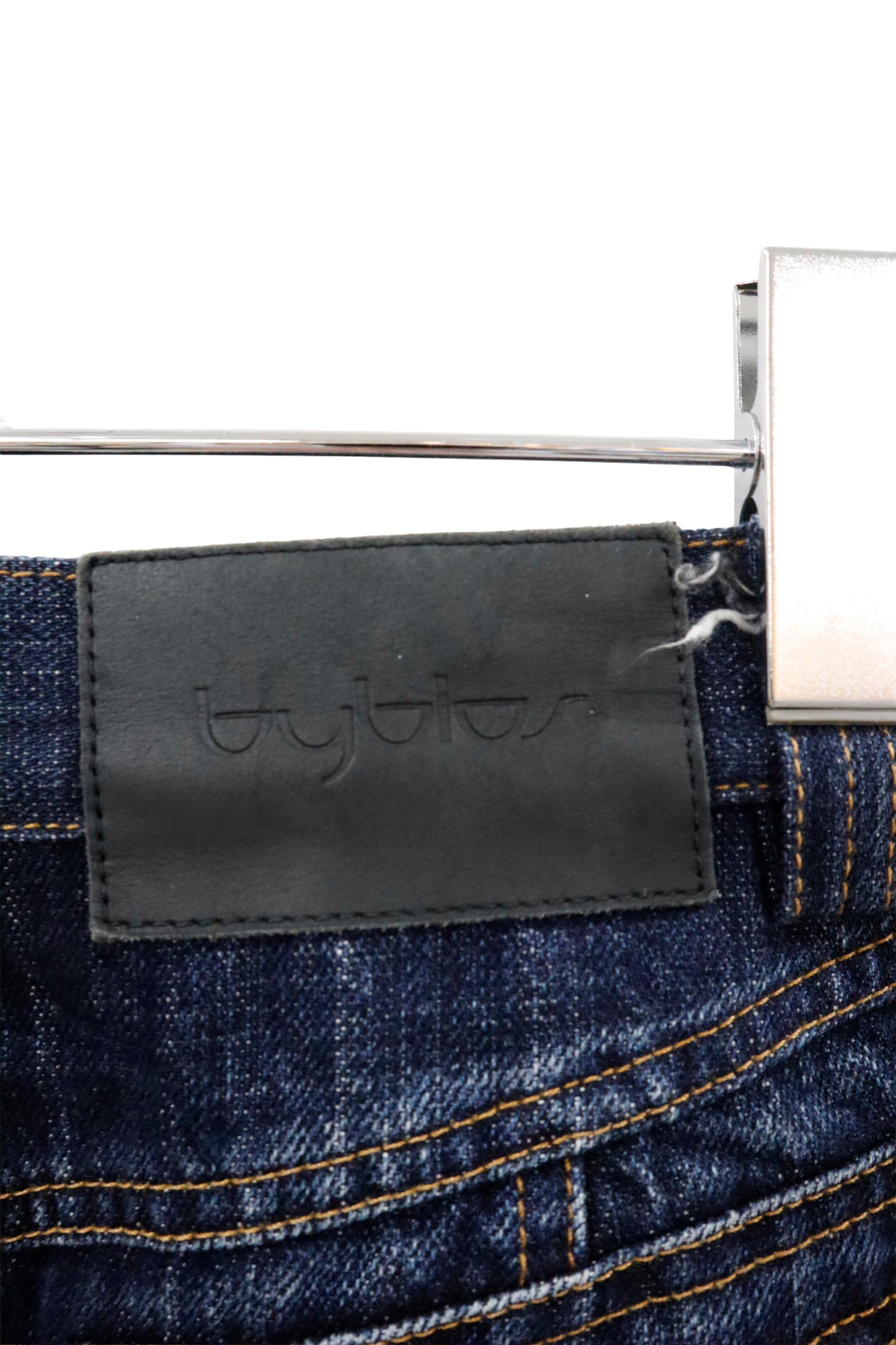 graphic denim skirt/U-［2602-035］