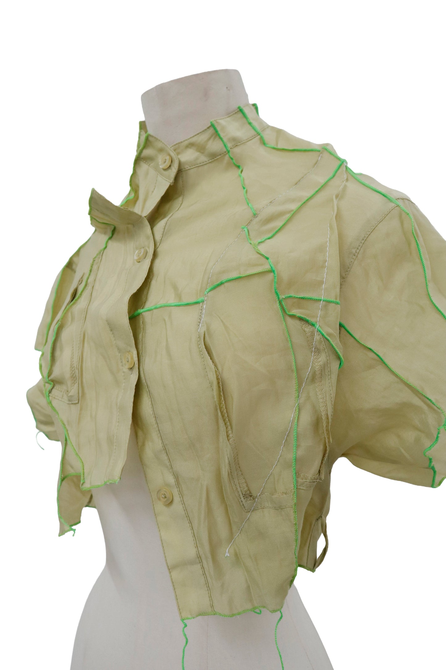 drawing rolled edge shirt/RM-［2605-012］