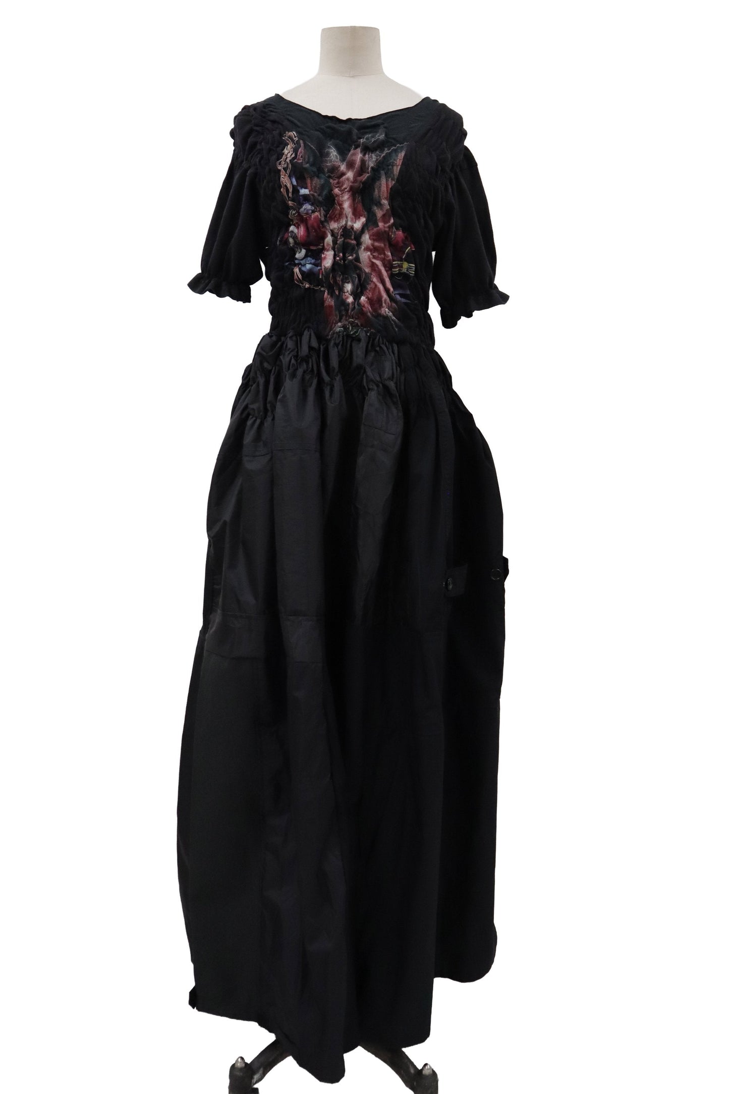 KUSHA KUSHA PLAN/cut saw dress/RM-［2607-008］