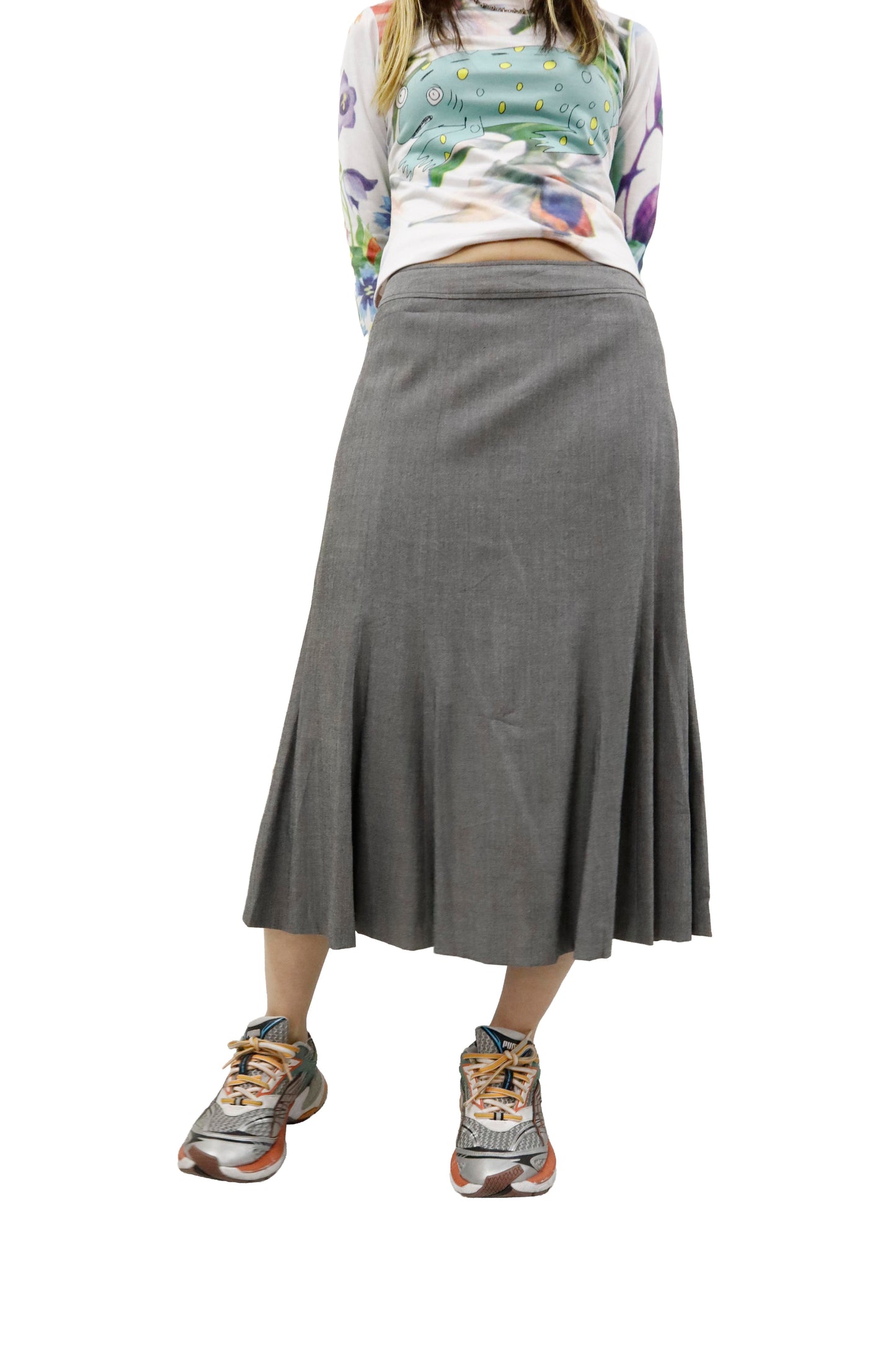 mermaid line skirt/U-［2605-008］