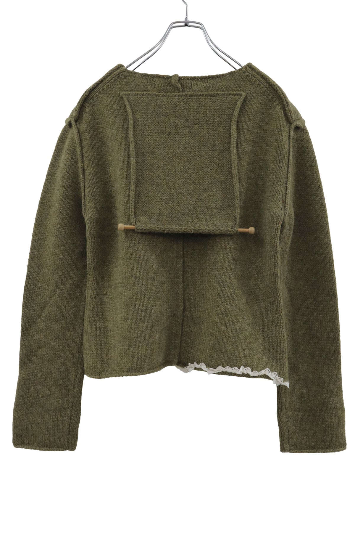 lace knit cardigan/RM-［2608-103］