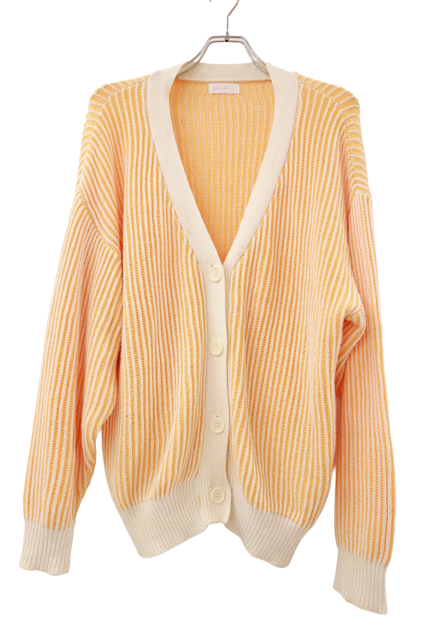 rib knit cardigan/U-［2511-009］