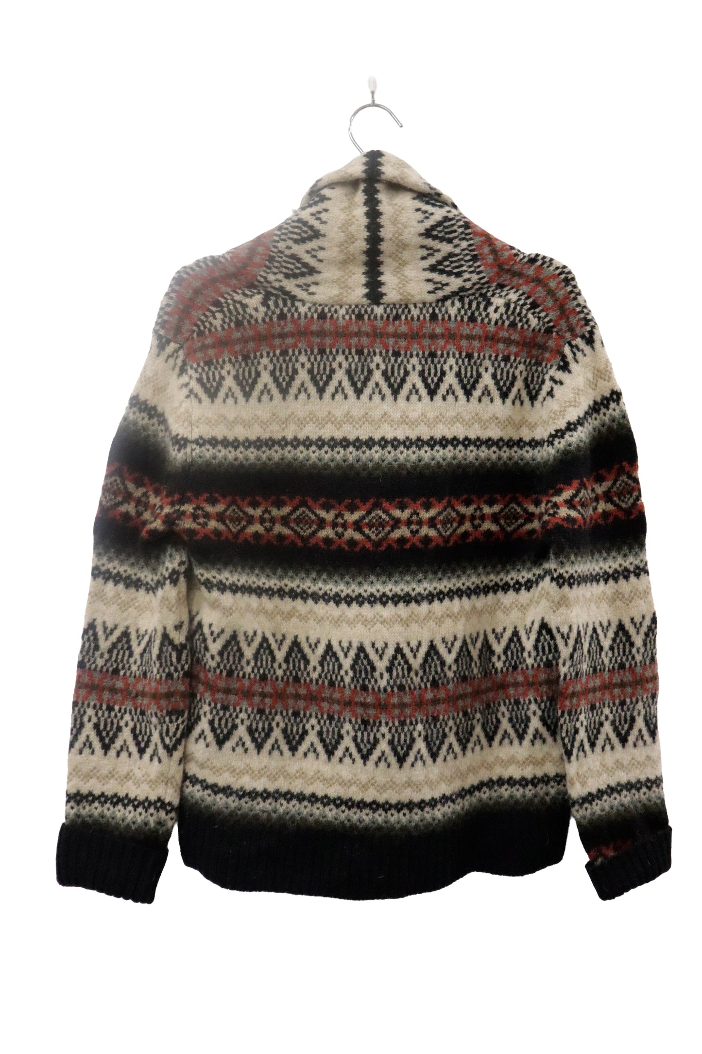 90’s SUSAN BRISTOL nordic cardigan / NV-［2601-021］