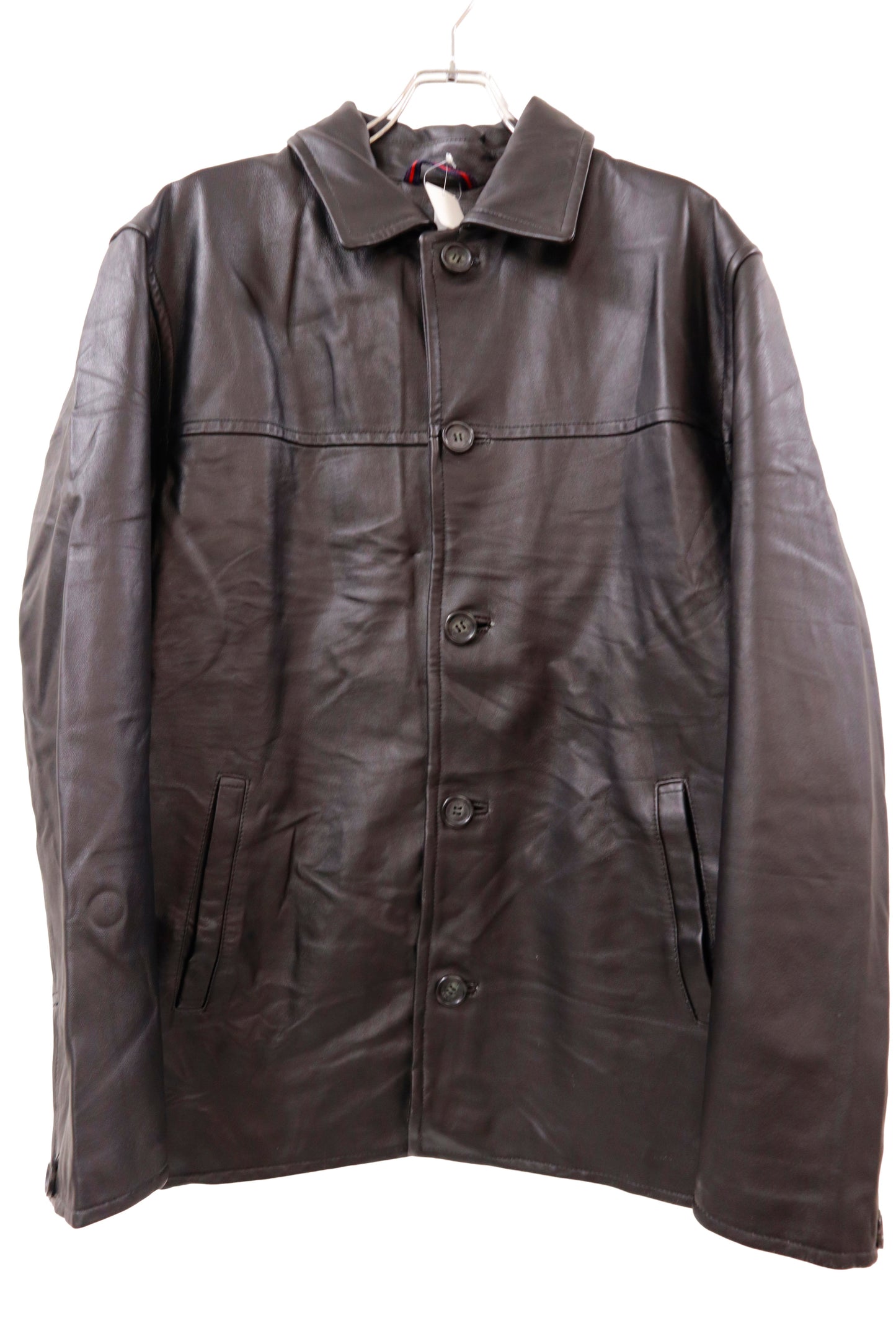 90's TOMMY HILFIGER leather jacket/NV-［2511-113］