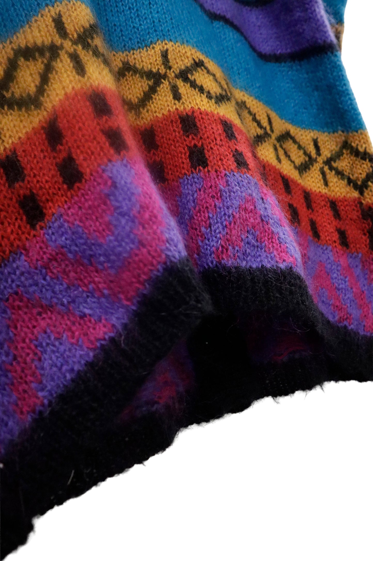 90's mohair blend cardigan / NV-［2601-020］